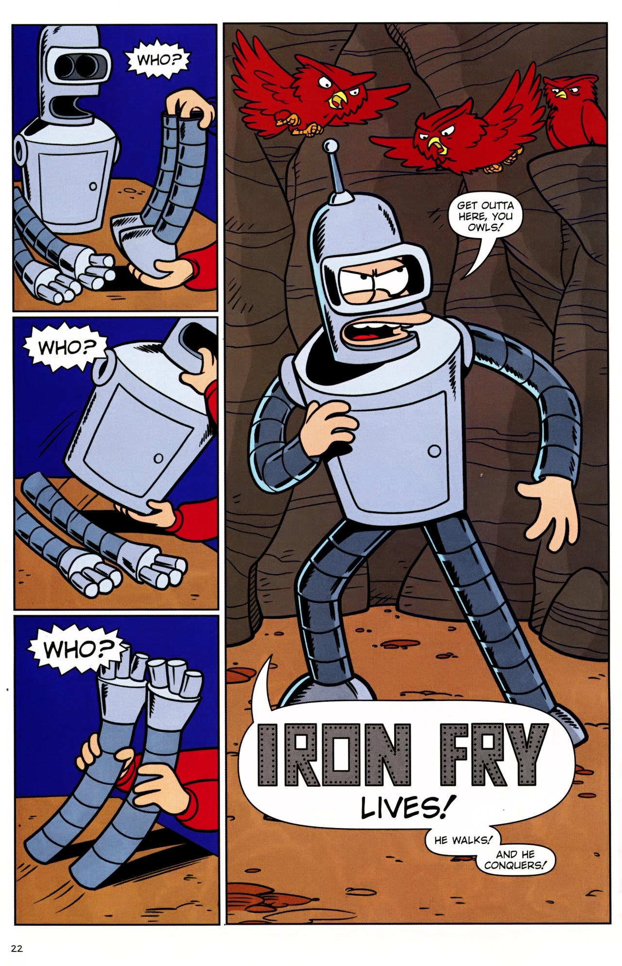 Read online Futurama Comics comic -  Issue #38 - 17