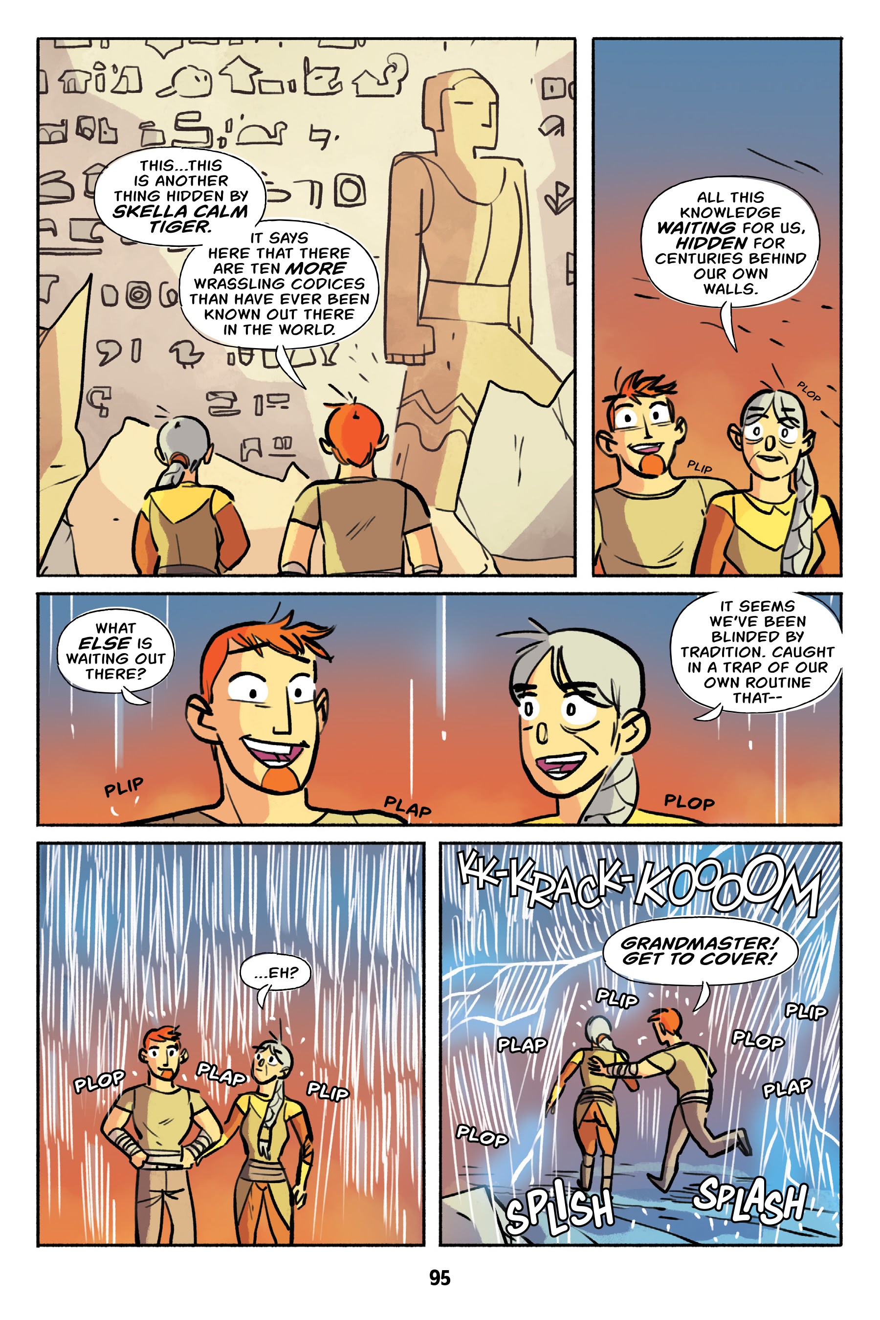 Read online Wrassle Castle comic -  Issue #3 - 96