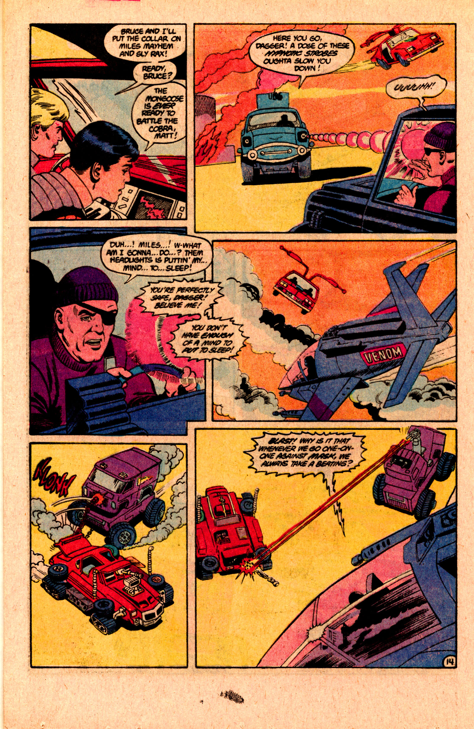 Read online MASK (1987) comic -  Issue #1 - 18