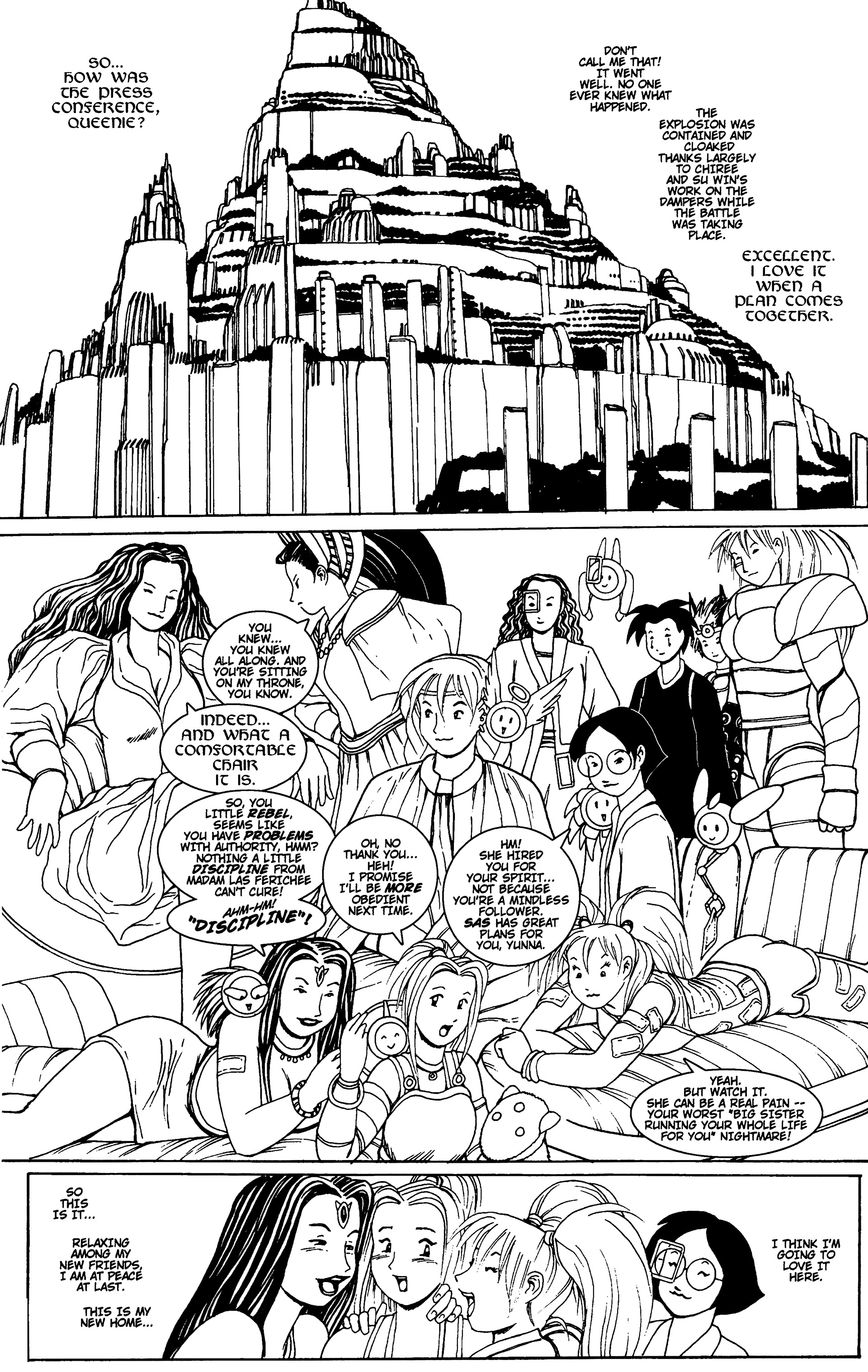 Read online Battle Girlz comic -  Issue #6 - 34