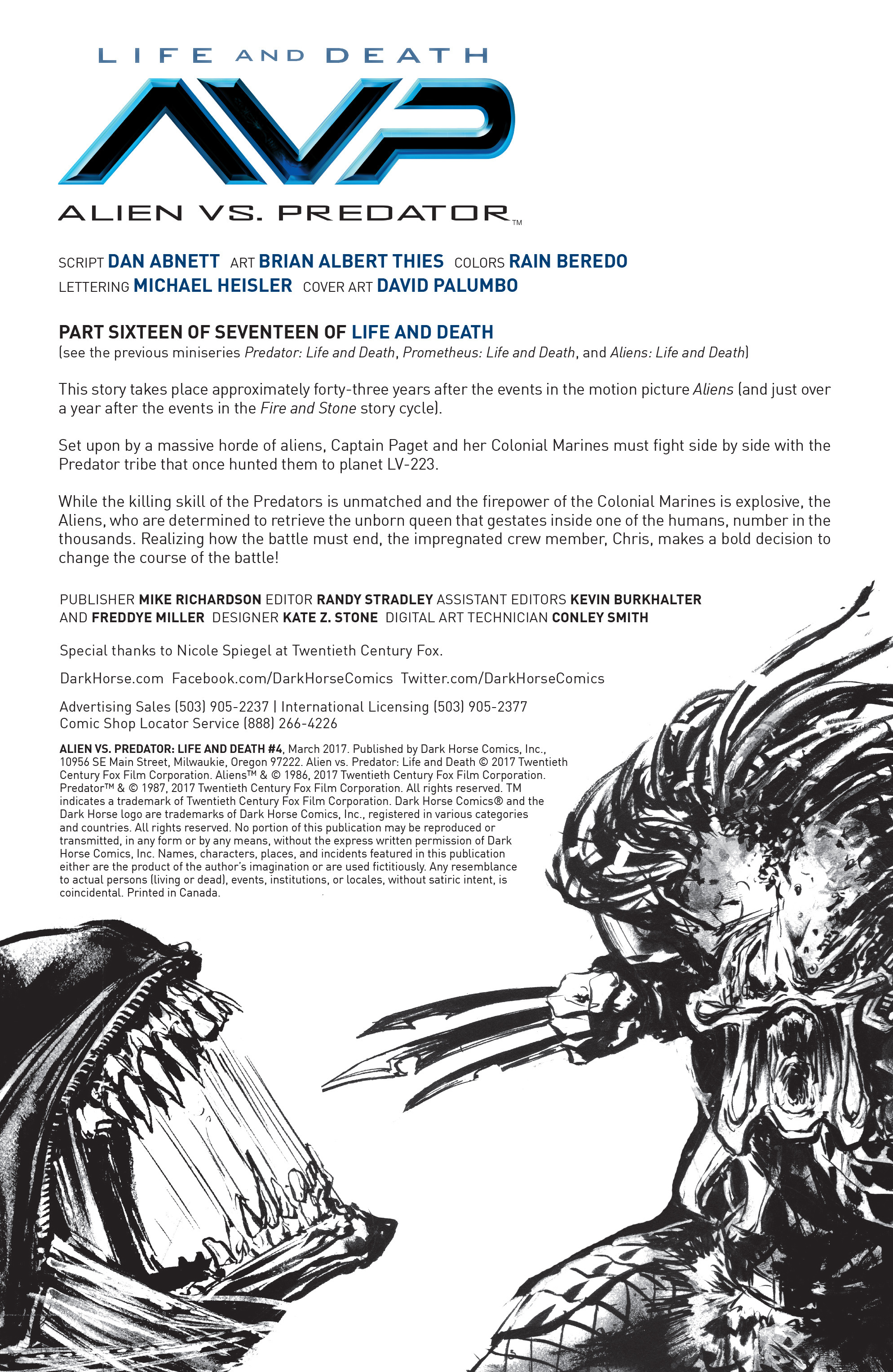 Read online Alien Vs. Predator: Life and Death comic -  Issue #4 - 2