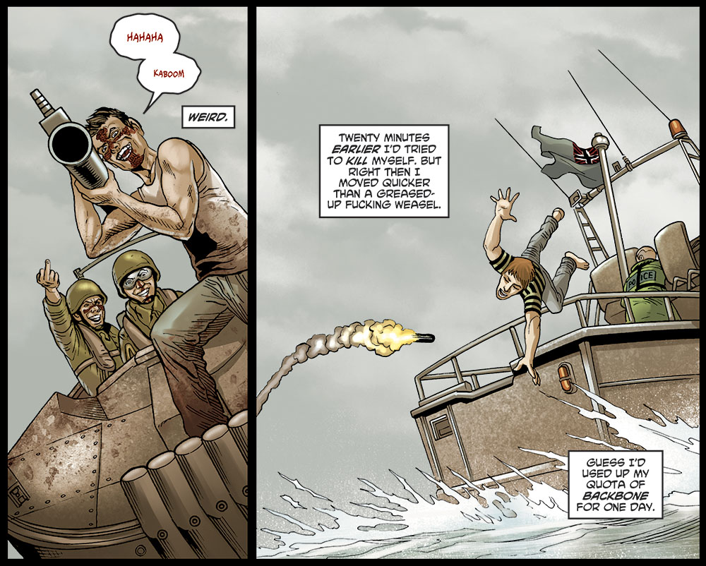 Read online Crossed: Wish You Were Here - Volume 1 comic -  Issue #10 - 9