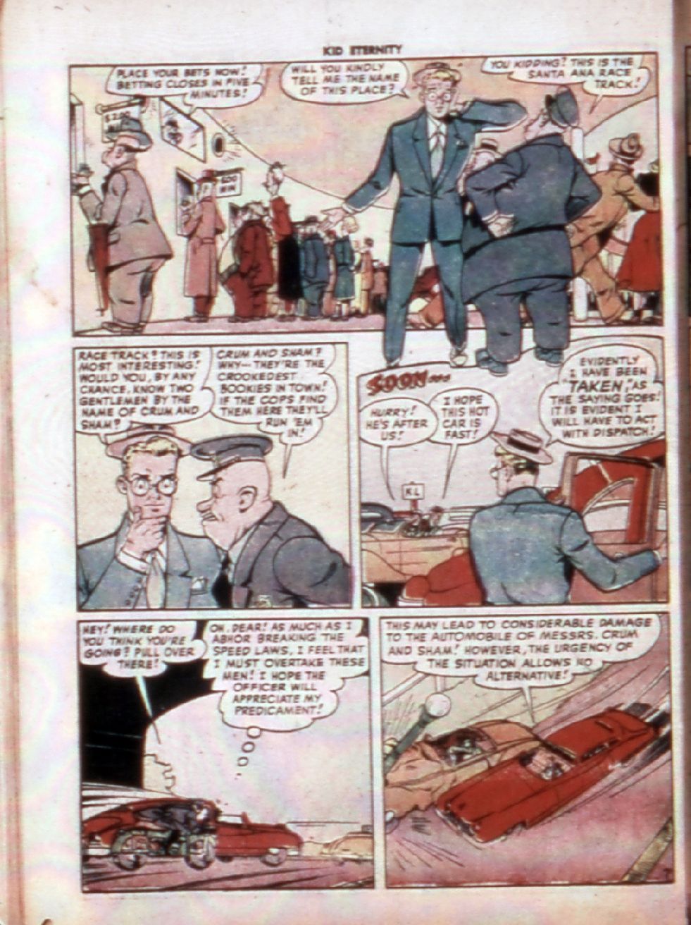 Read online Kid Eternity (1946) comic -  Issue #13 - 32