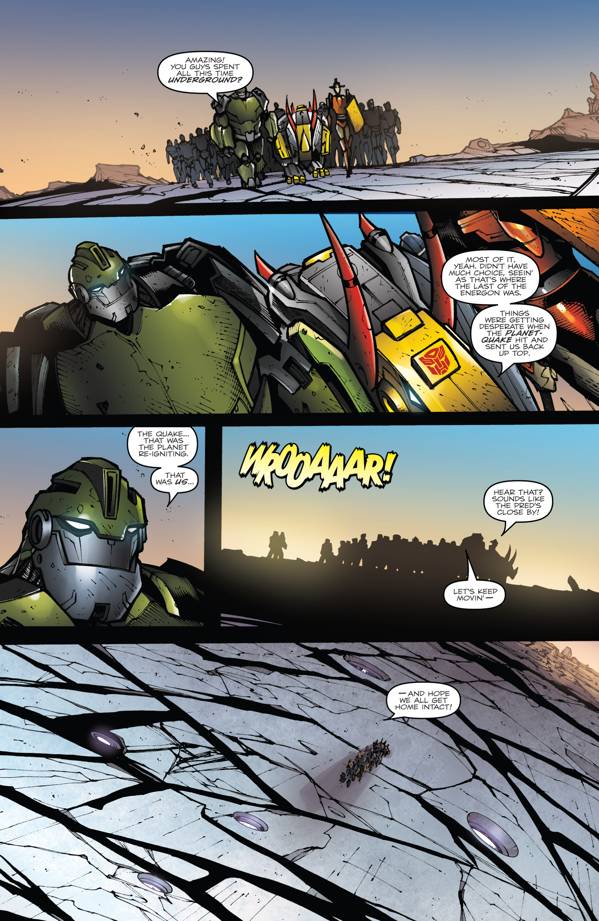 Read online Transformers Prime: Beast Hunters comic -  Issue #8 - 12
