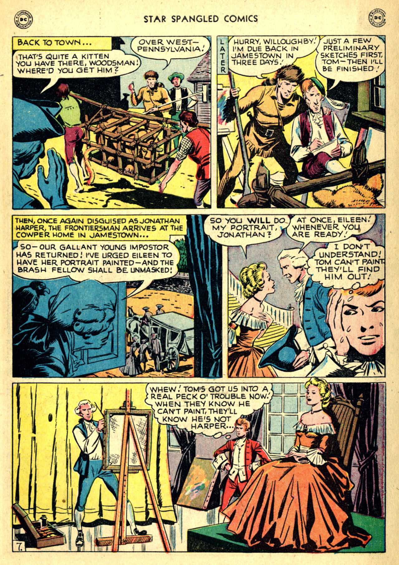 Read online Star Spangled Comics comic -  Issue #93 - 45