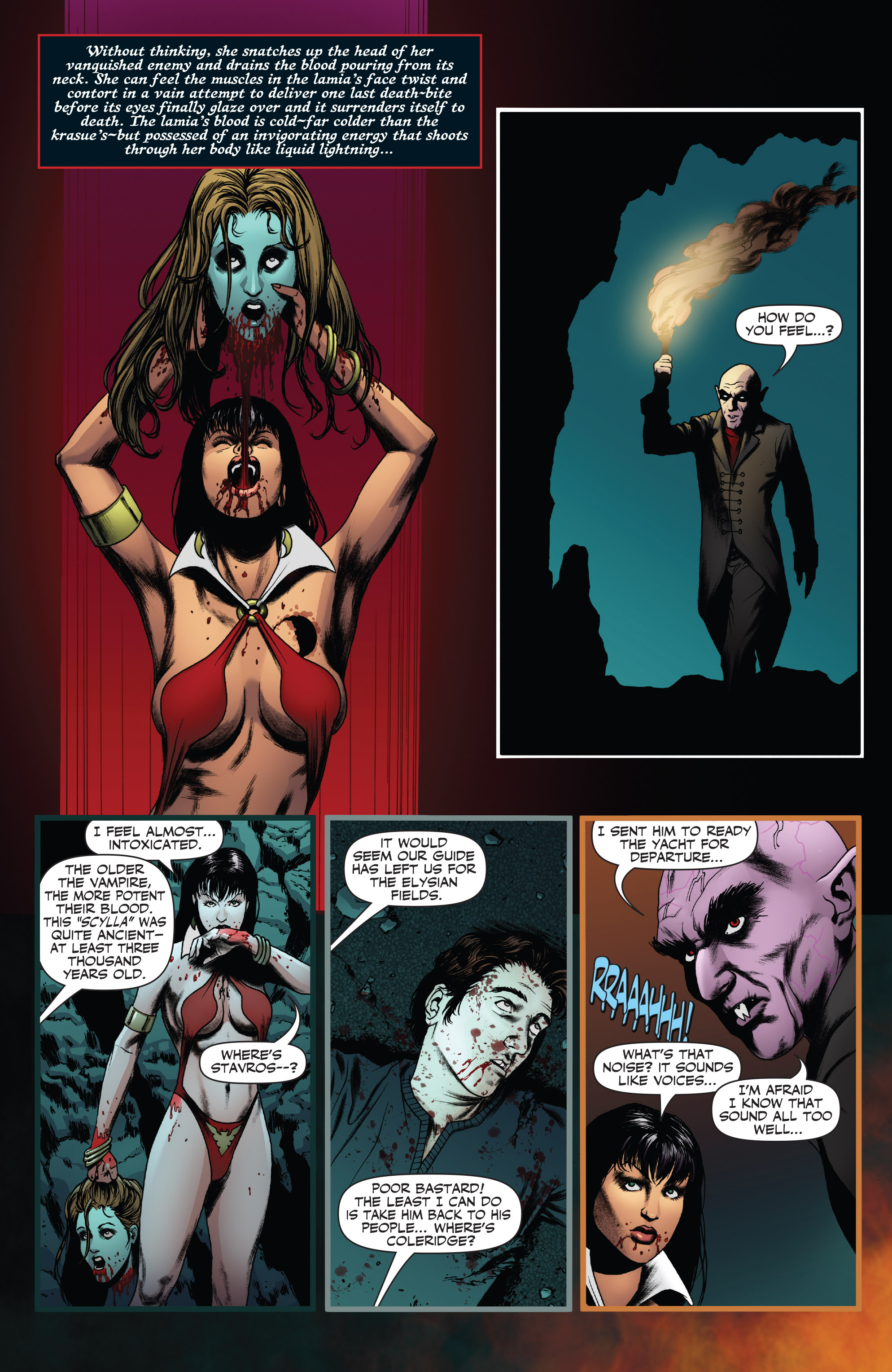 Read online Vampirella (2014) comic -  Issue #4 - 21