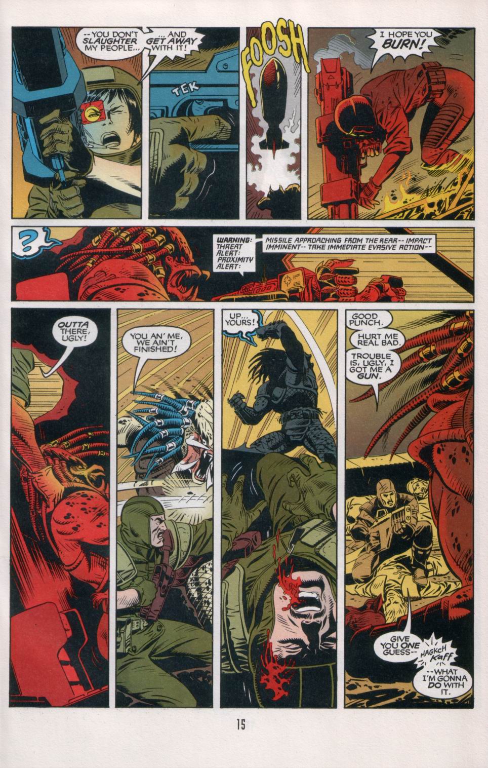 Aliens/Predator: The Deadliest of the Species issue 6 - Page 17