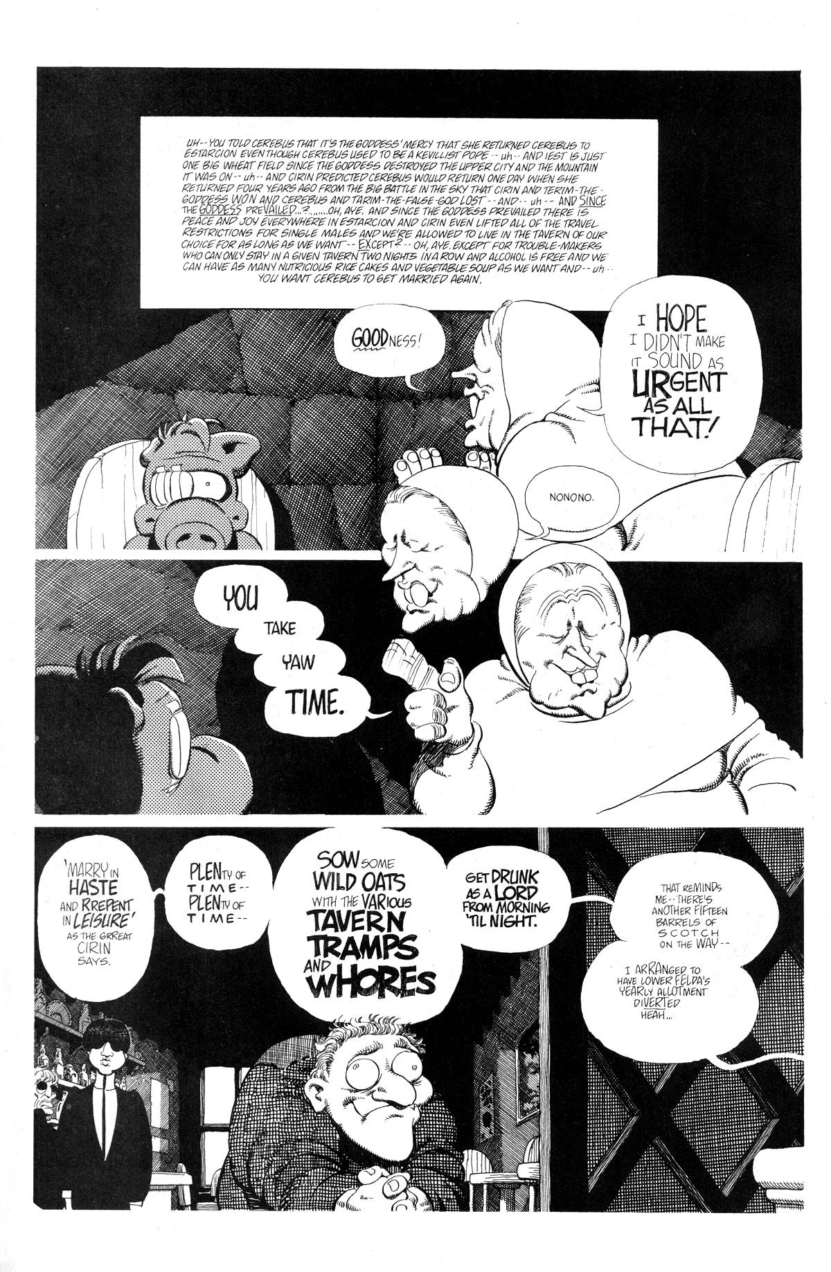 Read online Cerebus comic -  Issue #201 - 12