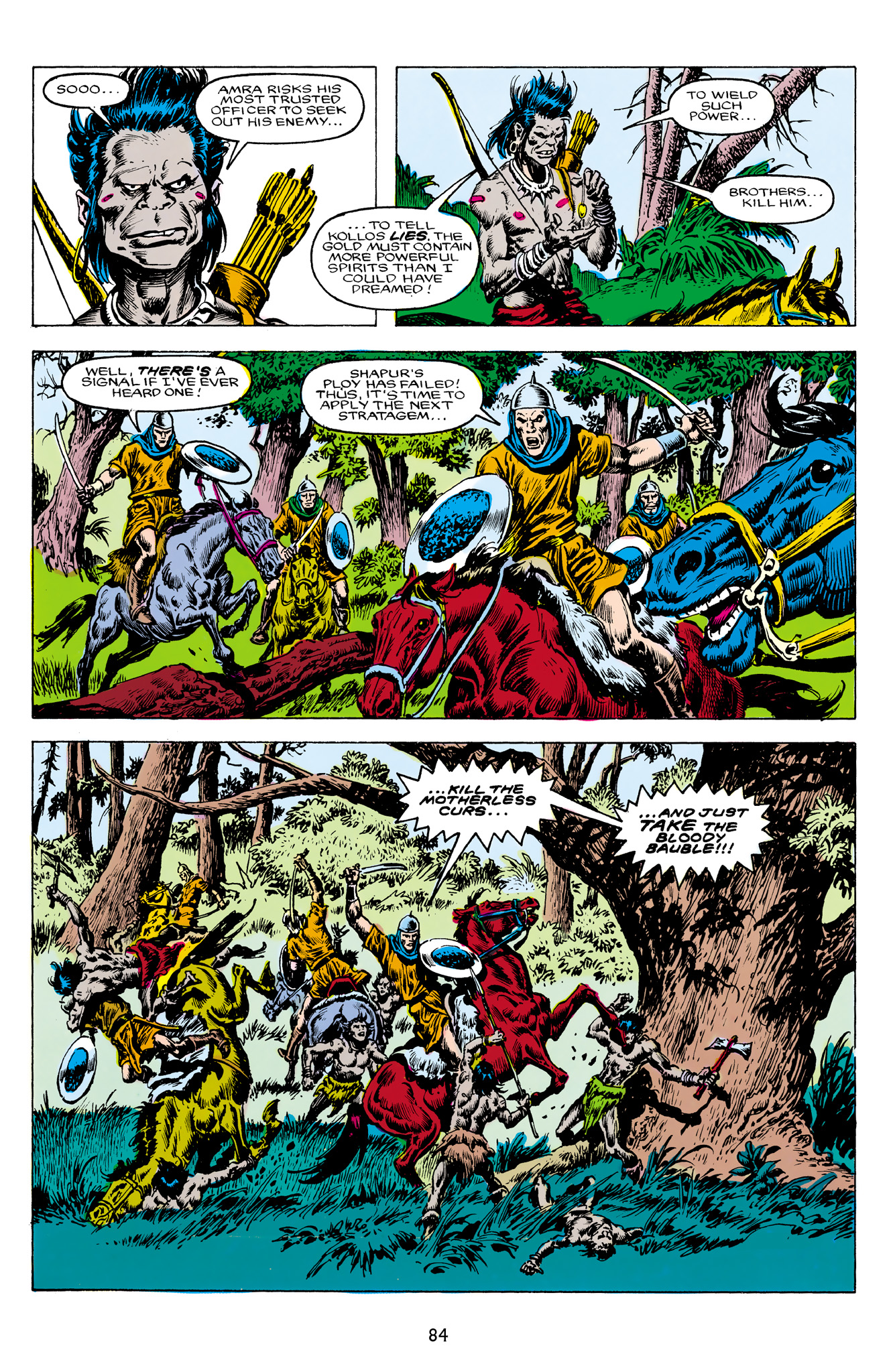 Read online The Chronicles of Conan comic -  Issue # TPB 24 (Part 1) - 85