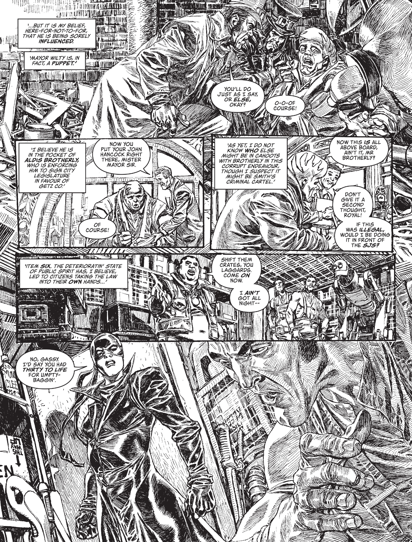 Read online Judge Dredd Megazine (Vol. 5) comic -  Issue #445 - 58