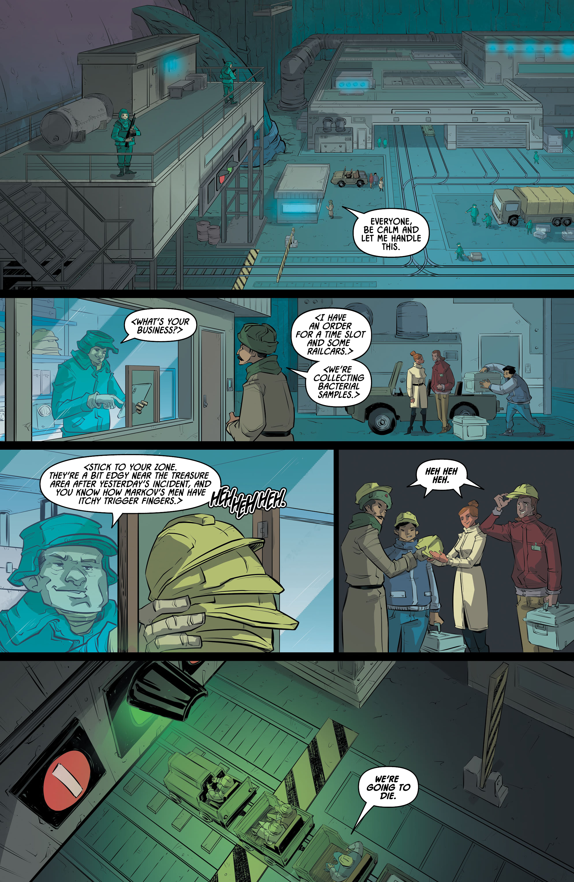 Read online Kaiju Score: Steal From the Gods comic -  Issue #3 - 9