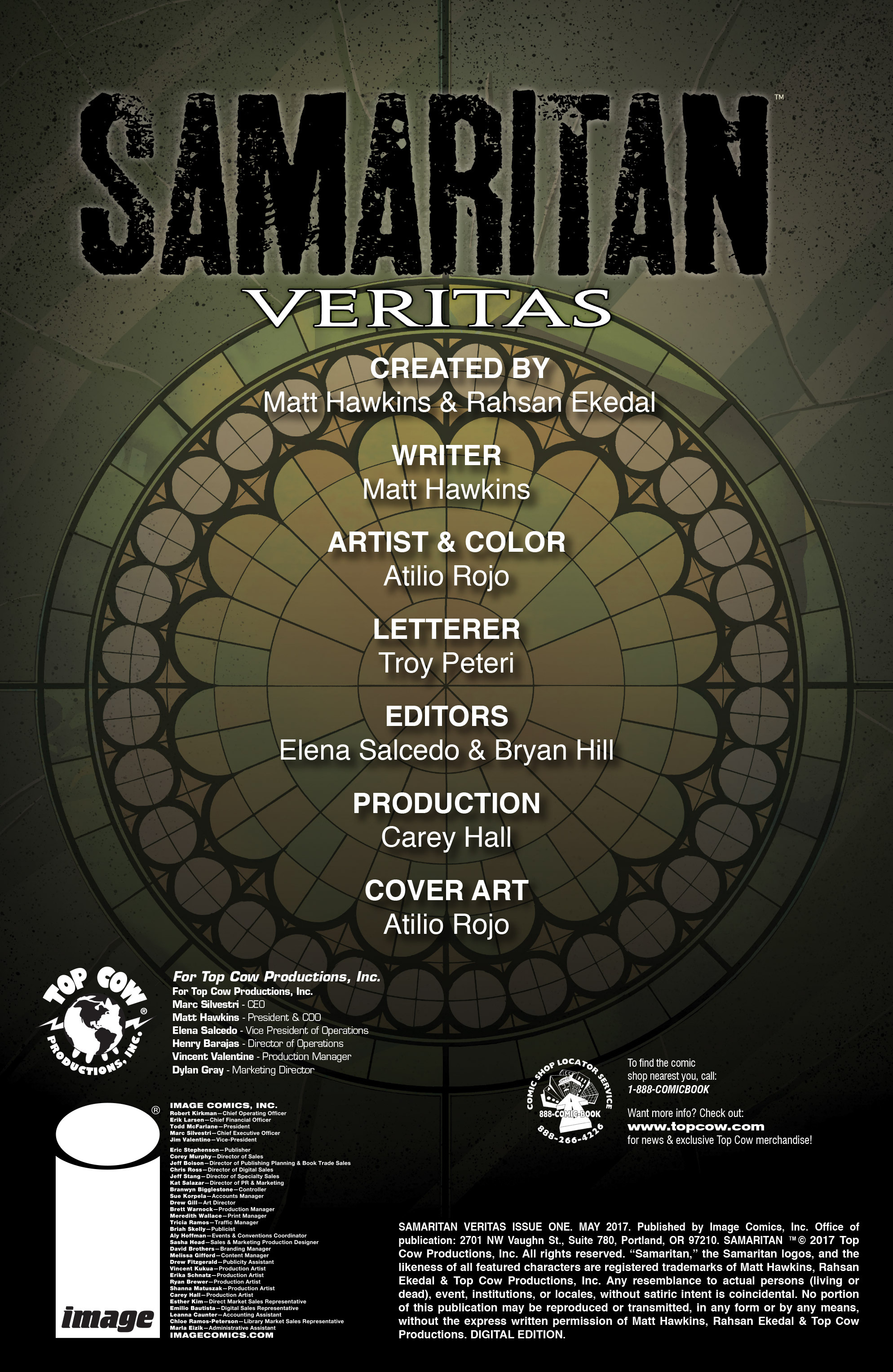 Read online Samaritan: Vertias comic -  Issue #1 - 2