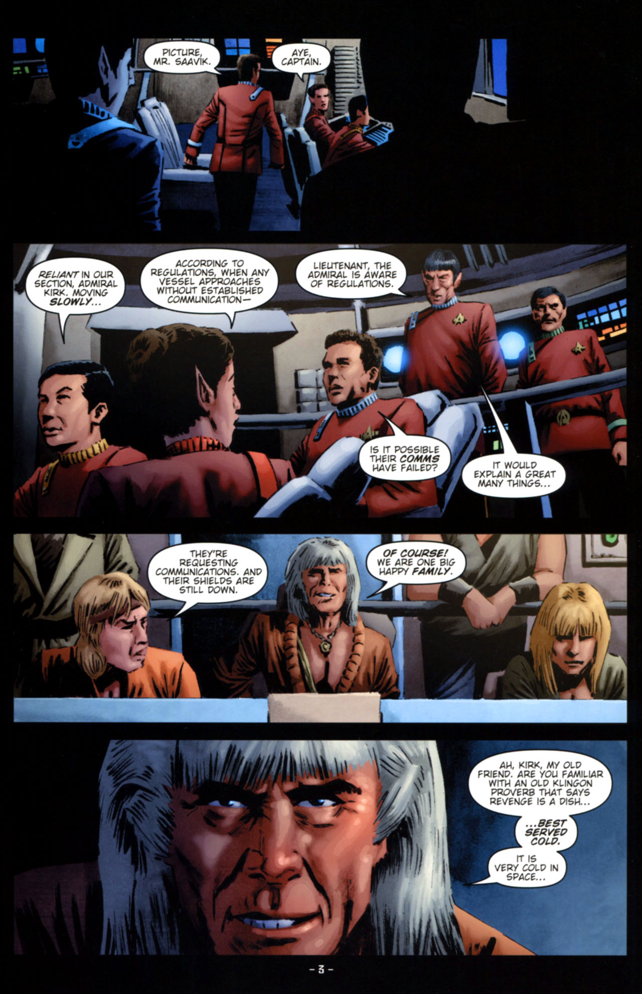 Read online Star Trek II: The Wrath of Khan comic -  Issue #2 - 6
