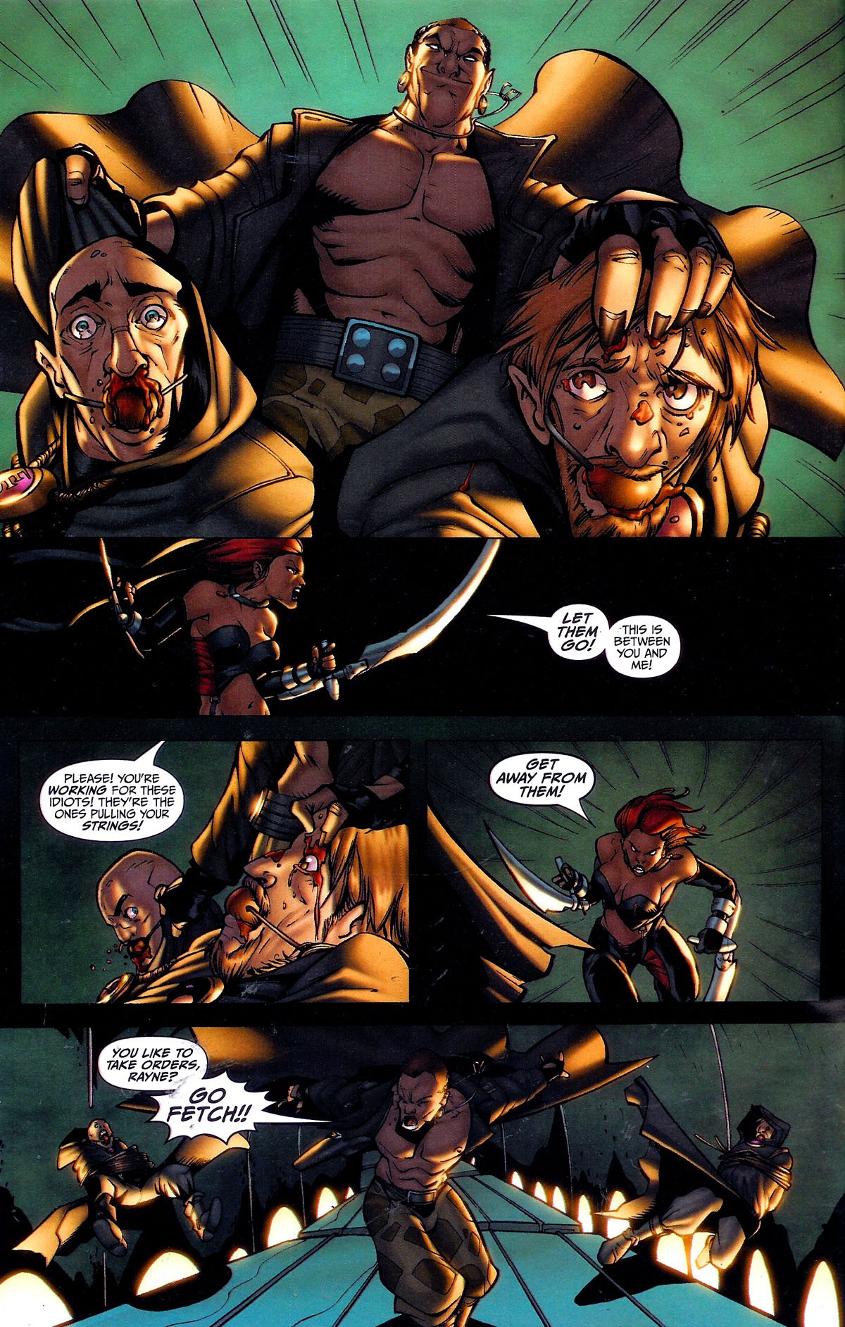 Read online BloodRayne: Plague of Dreams comic -  Issue #1 - 22