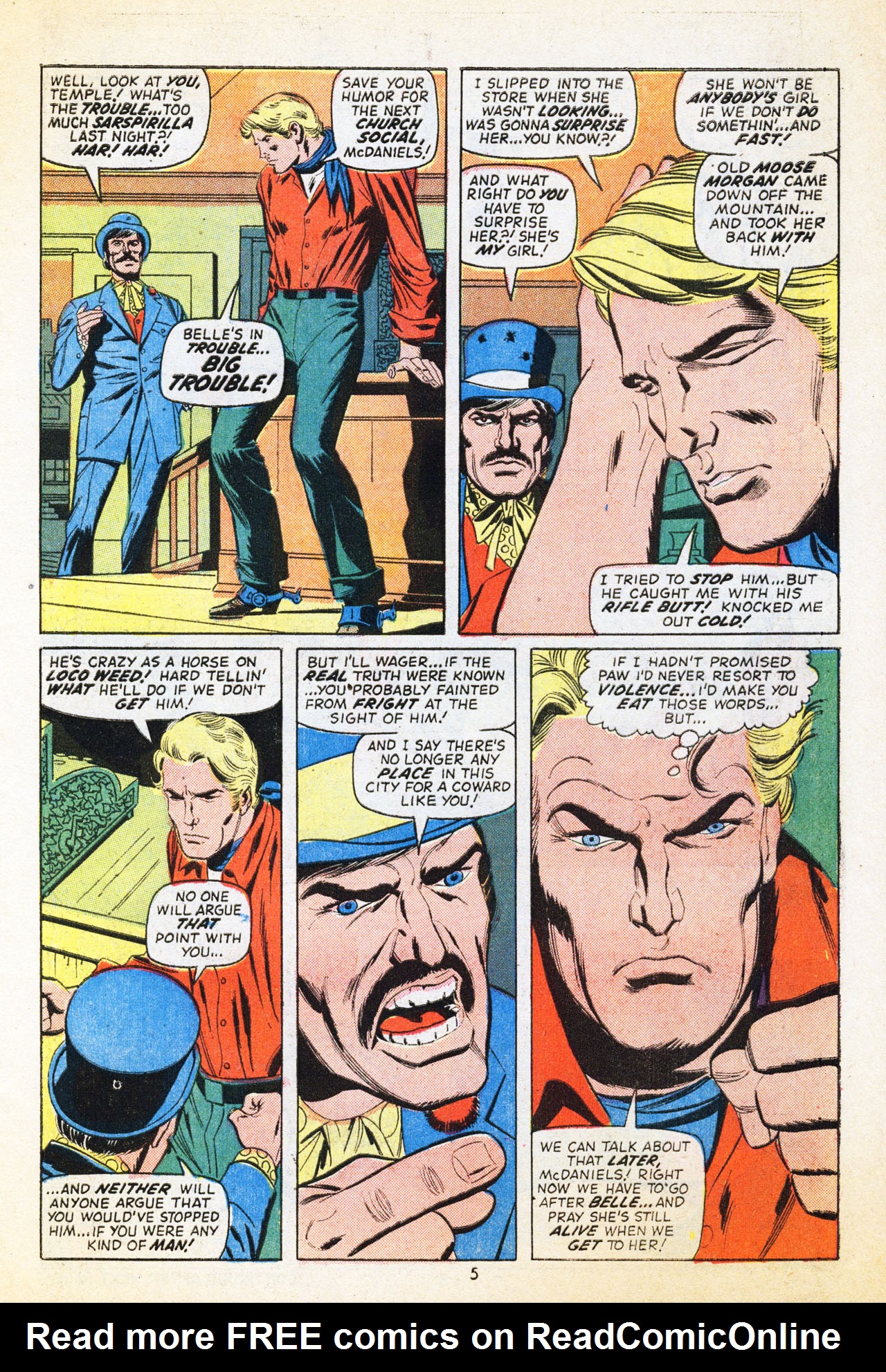 Read online The Outlaw Kid (1970) comic -  Issue #15 - 7