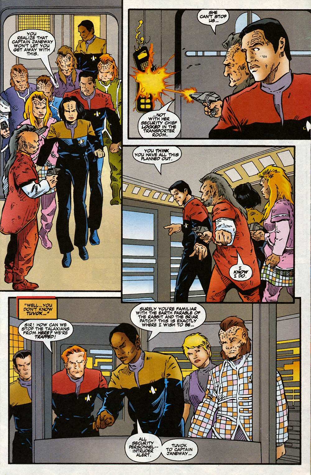 Read online Star Trek: Voyager comic -  Issue #3 - 4