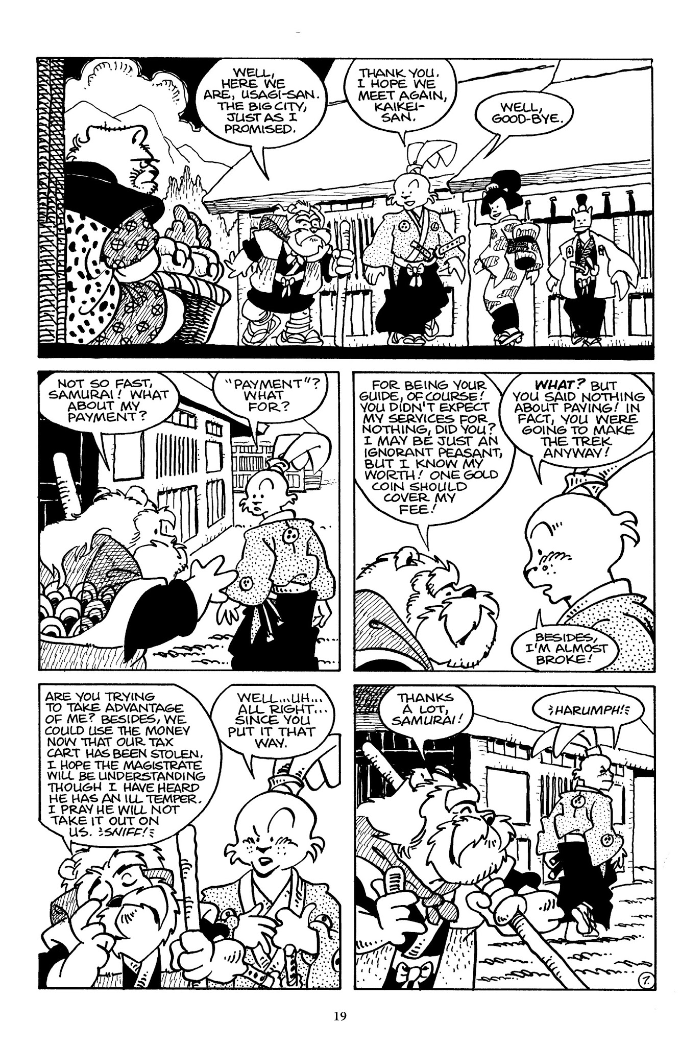 Read online The Usagi Yojimbo Saga comic -  Issue # TPB 3 - 19