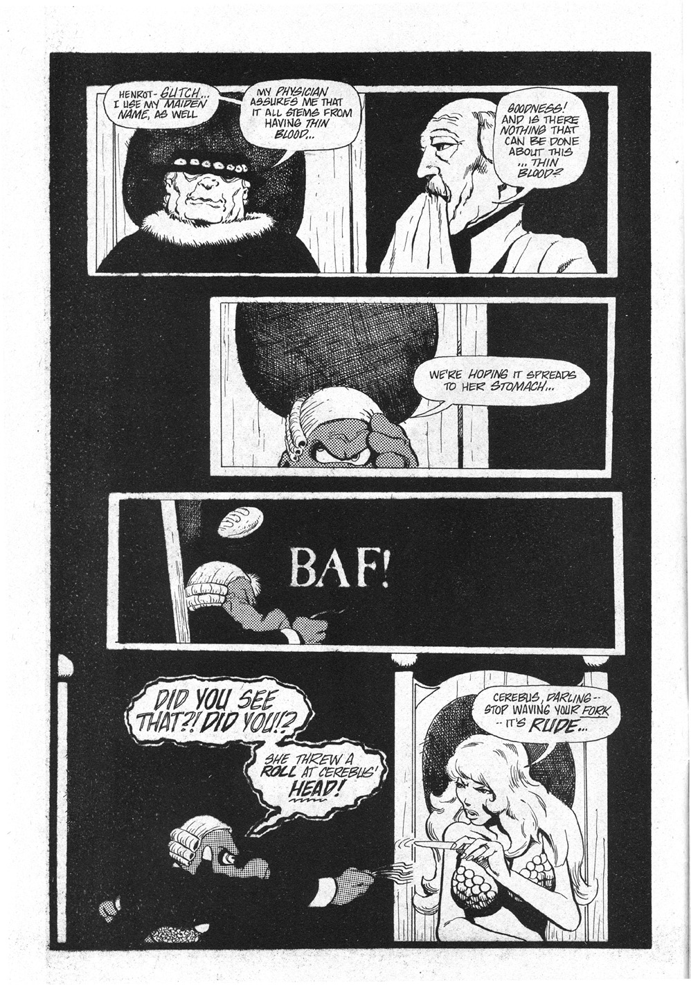 Read online Cerebus comic -  Issue #58 - 4