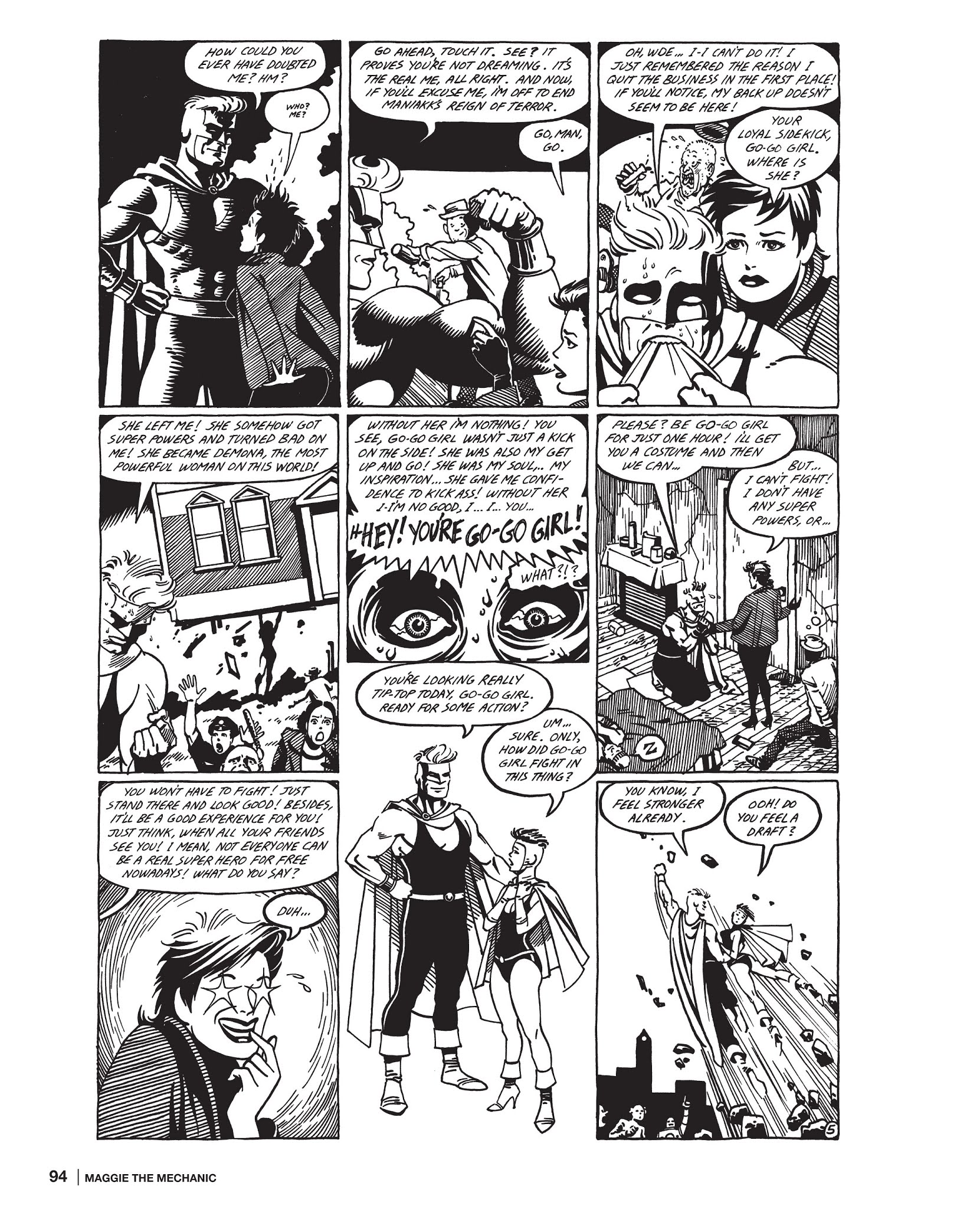 Read online Maggie the Mechanic: The Love & Rockets Library - Locas comic -  Issue # TPB (Part 1) - 94