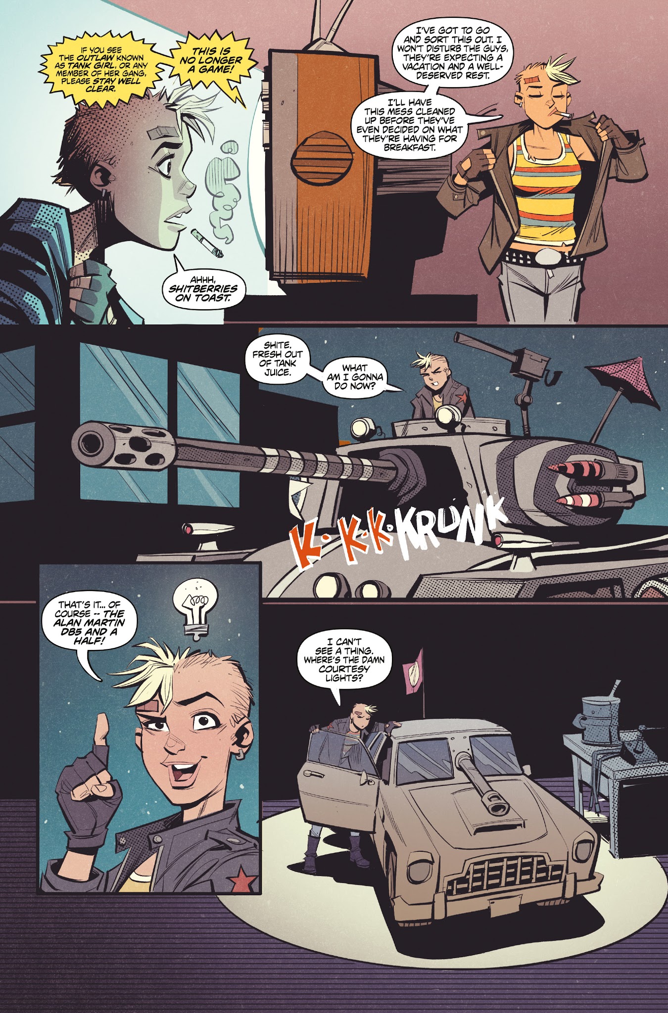 Read online The Wonderful World of Tank Girl comic -  Issue #3 - 10