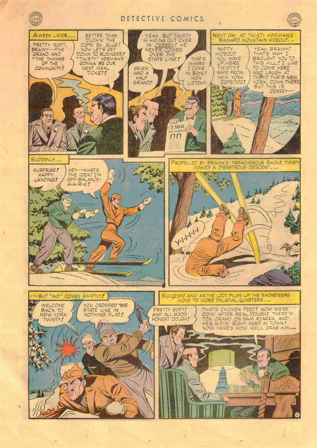 Read online Detective Comics (1937) comic -  Issue #92 - 6