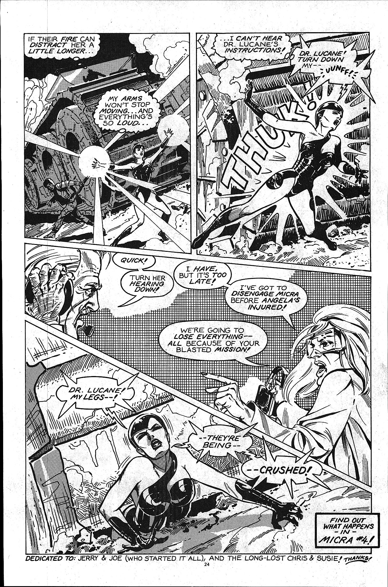 Read online MICRA: Mind Controlled Remote Automaton comic -  Issue #3 - 26