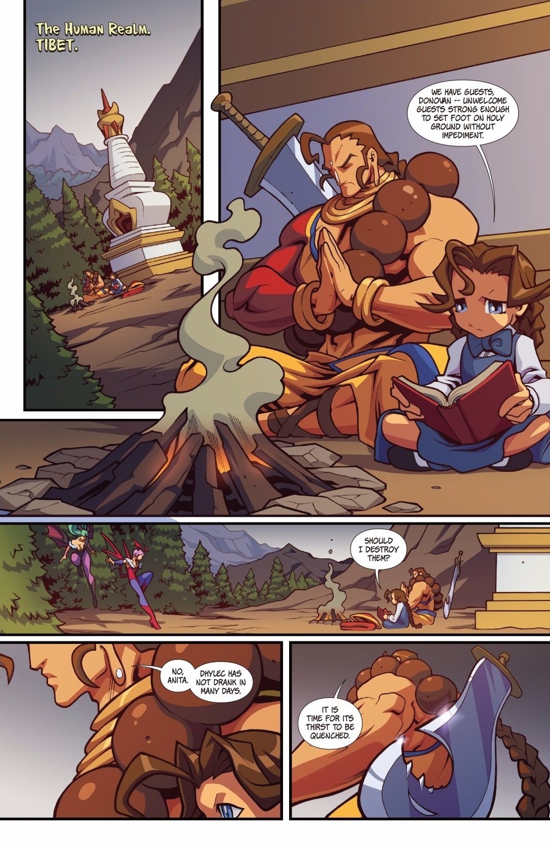 Read online Street Fighter VS Darkstalkers comic -  Issue #4 - 15