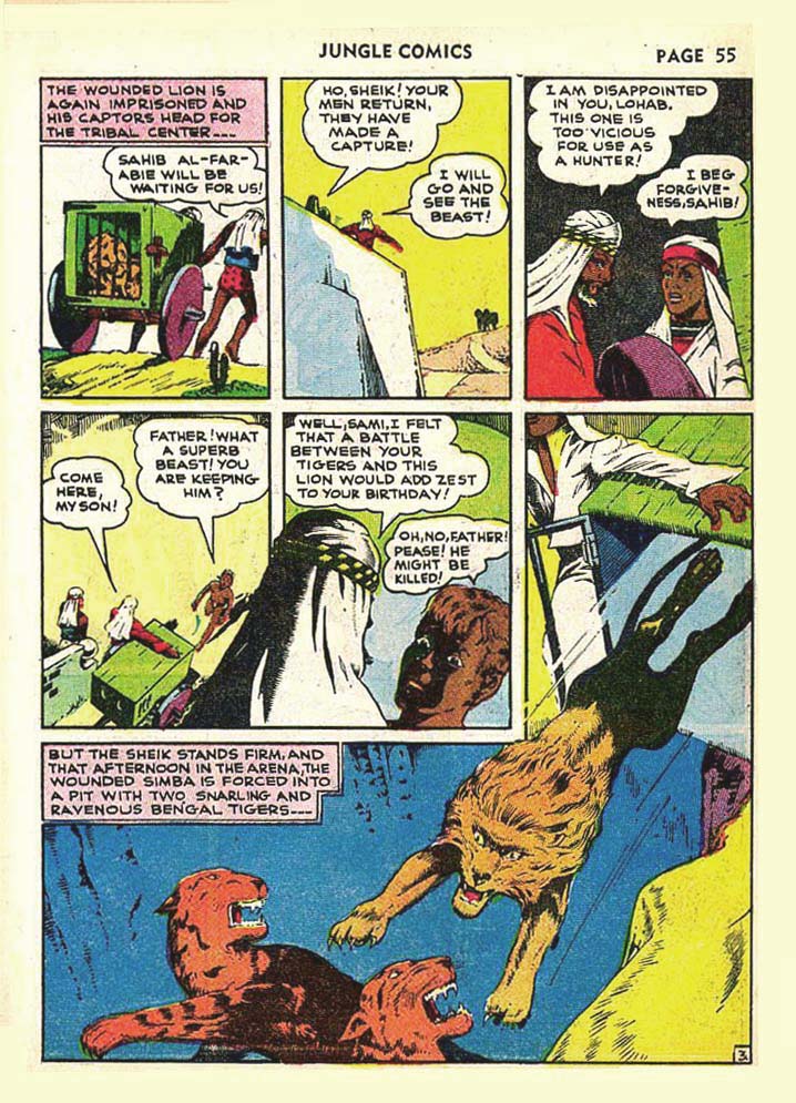 Read online Jungle Comics comic -  Issue #25 - 57