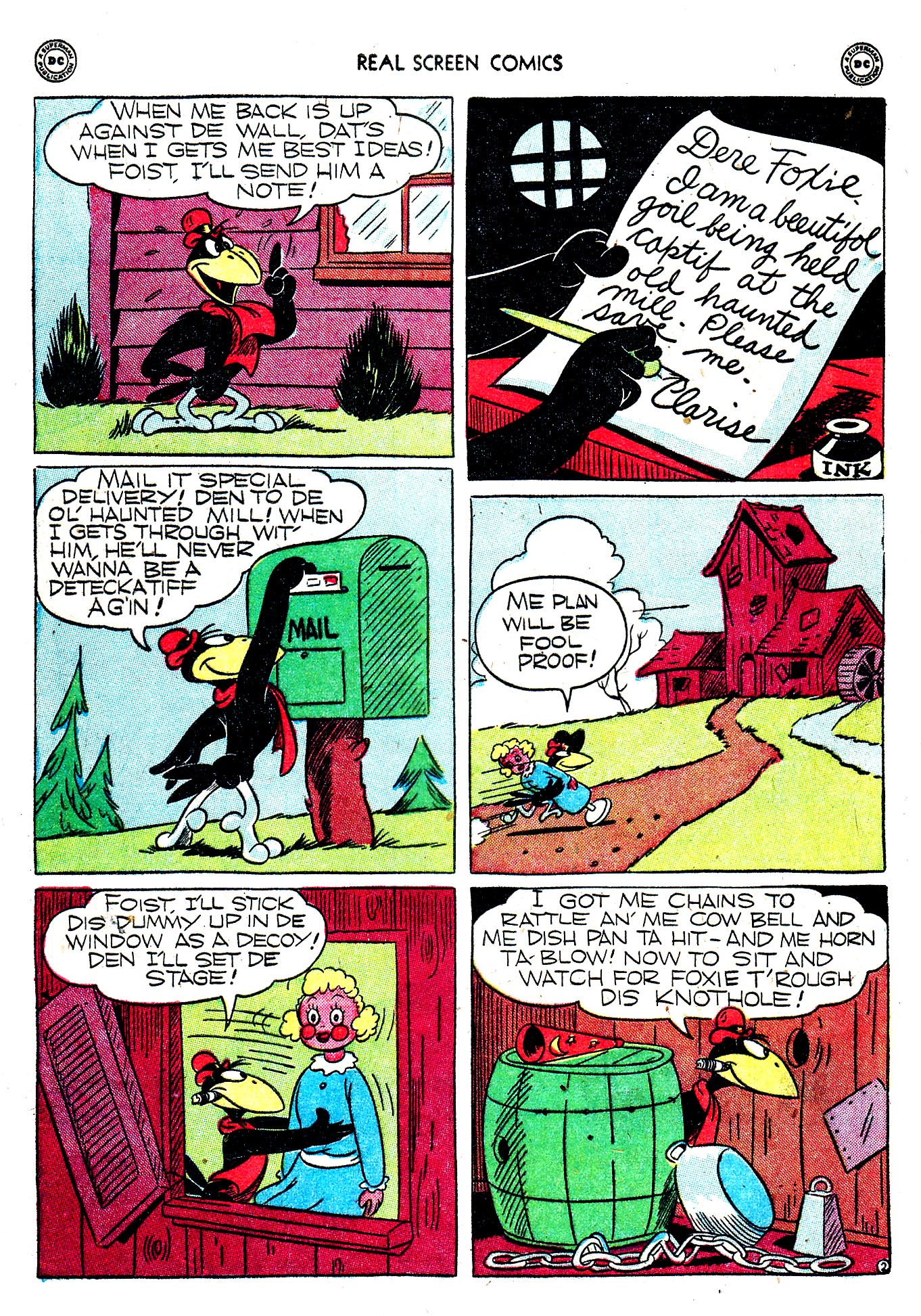 Read online Real Screen Comics comic -  Issue #17 - 4