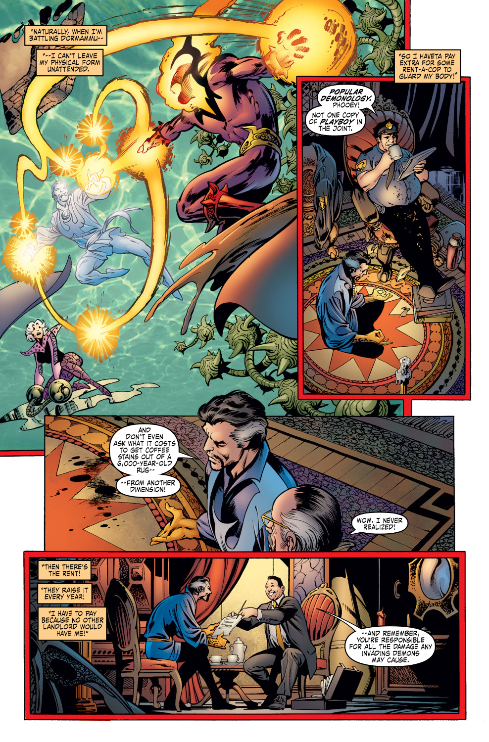 Read online Stan Lee Meets Doctor Strange comic -  Issue # Full - 7