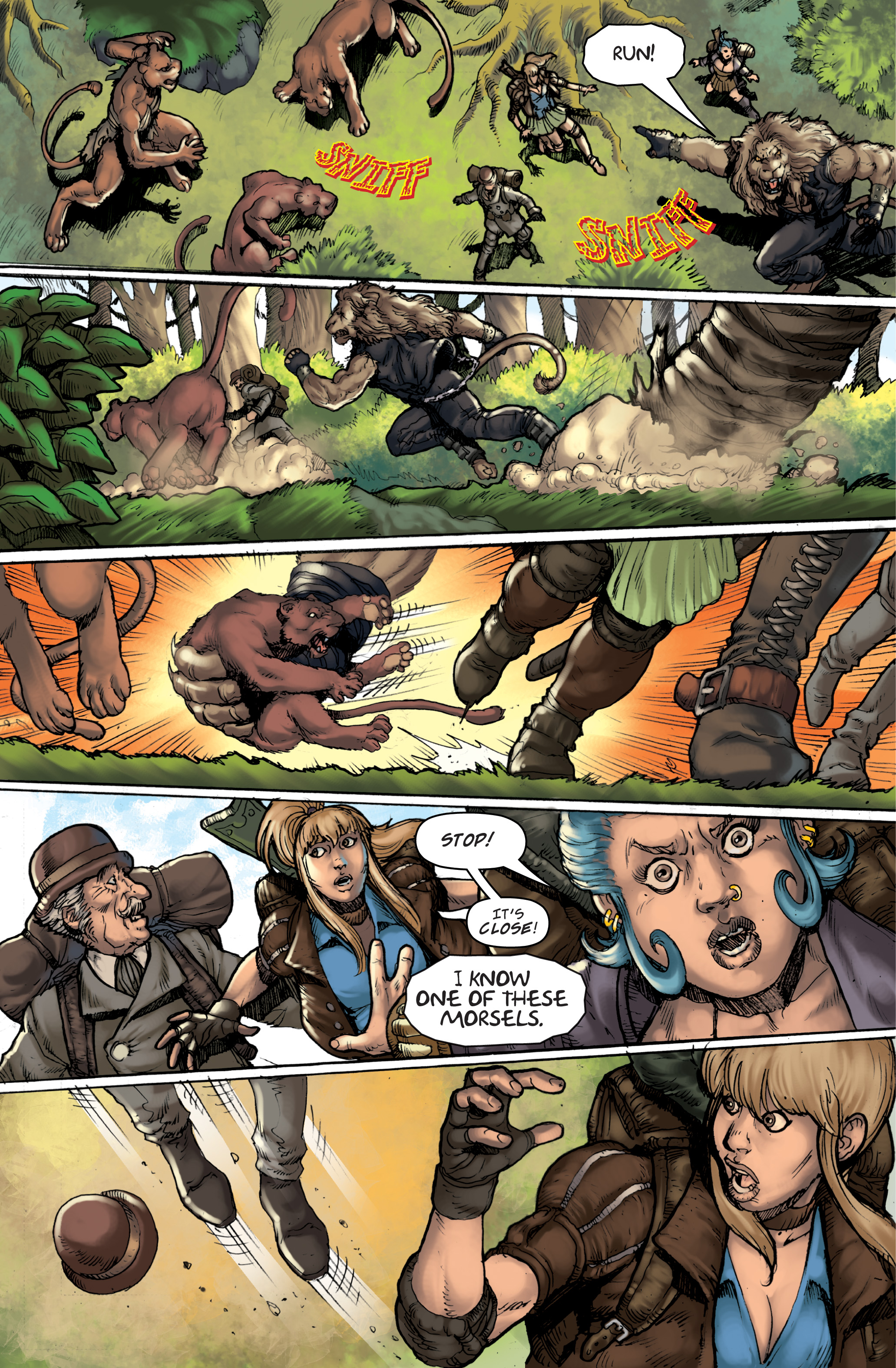 Read online The Steam Engines of Oz: The Geared Leviathan comic -  Issue #1 - 24