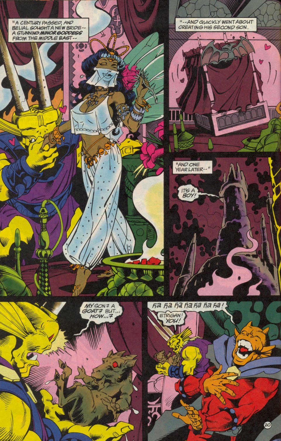 Read online The Demon (1990) comic -  Issue #19 - 21