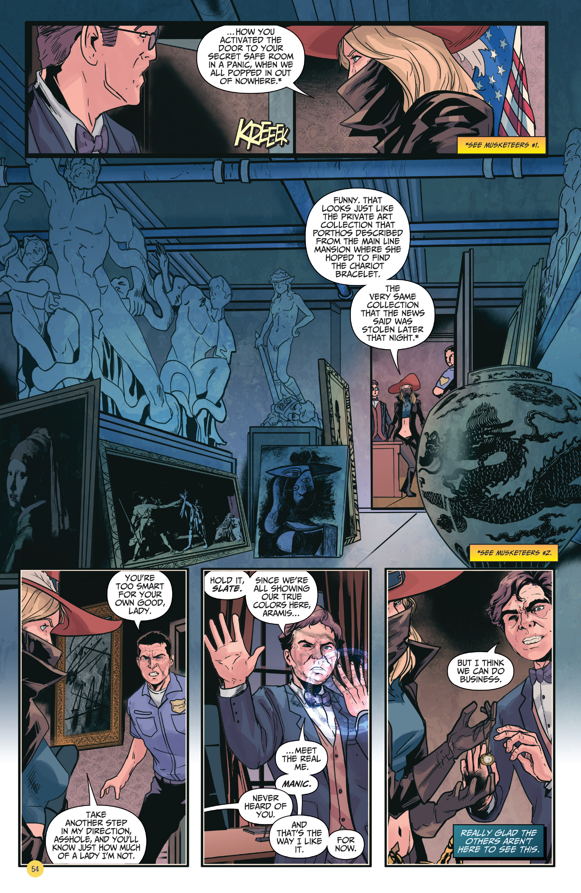 Read online The Musketeers comic -  Issue # _TPB - 52