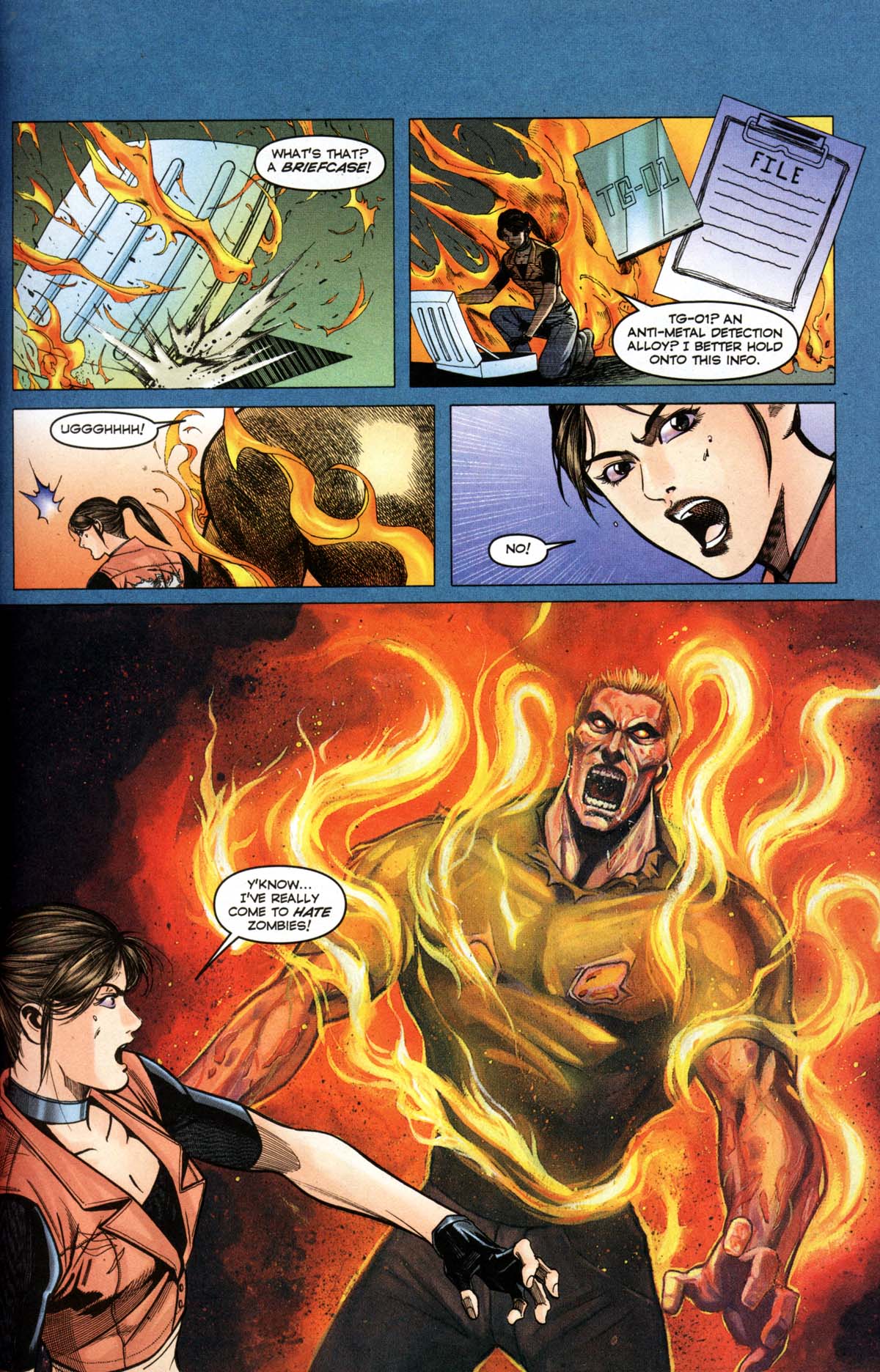Read online Resident Evil Code: Veronica comic -  Issue #1 - 18