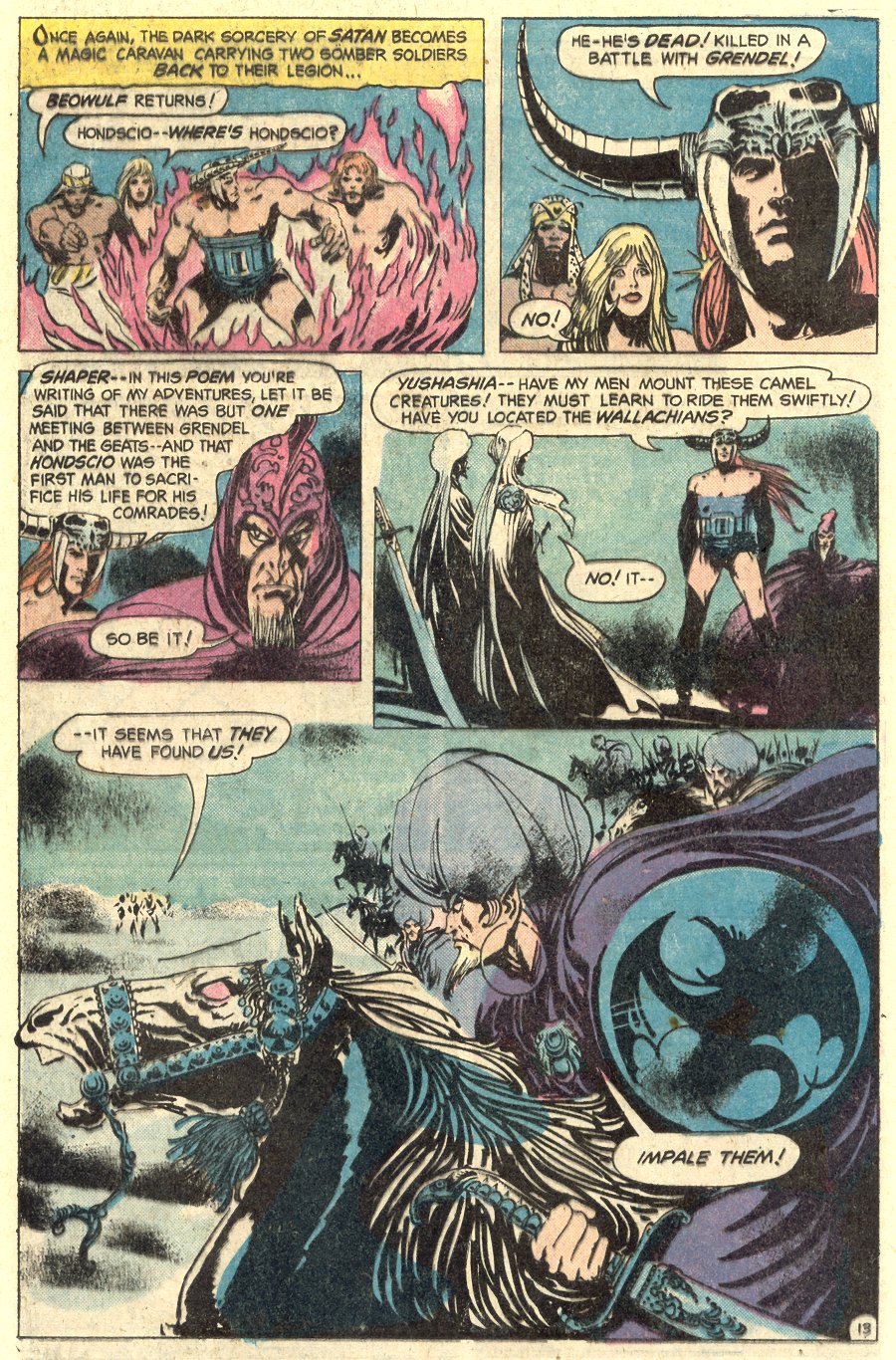 Read online Beowulf (1975) comic -  Issue #4 - 16