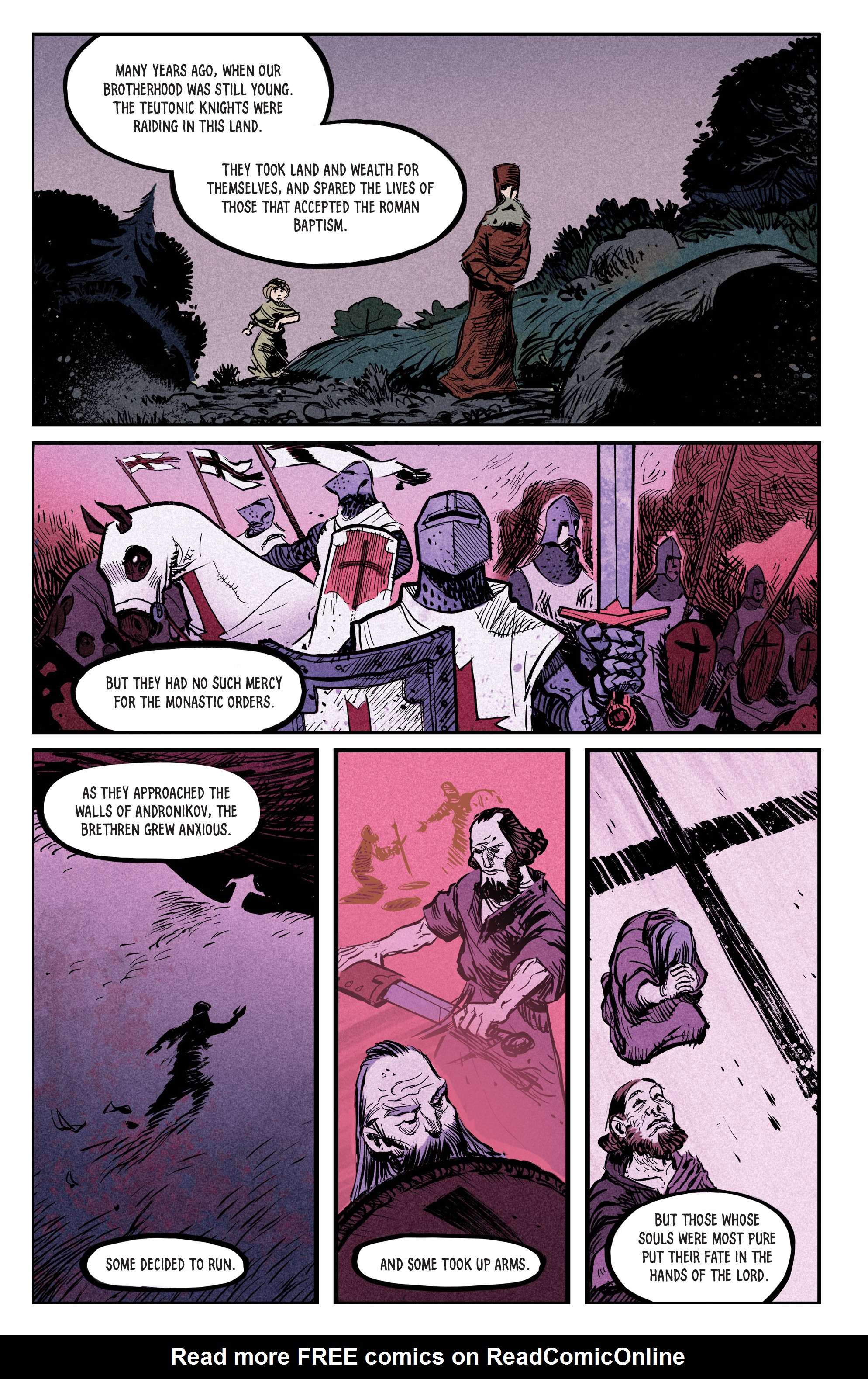 Read online Green Monk: Blood of the Martyrs comic -  Issue # TPB - 31