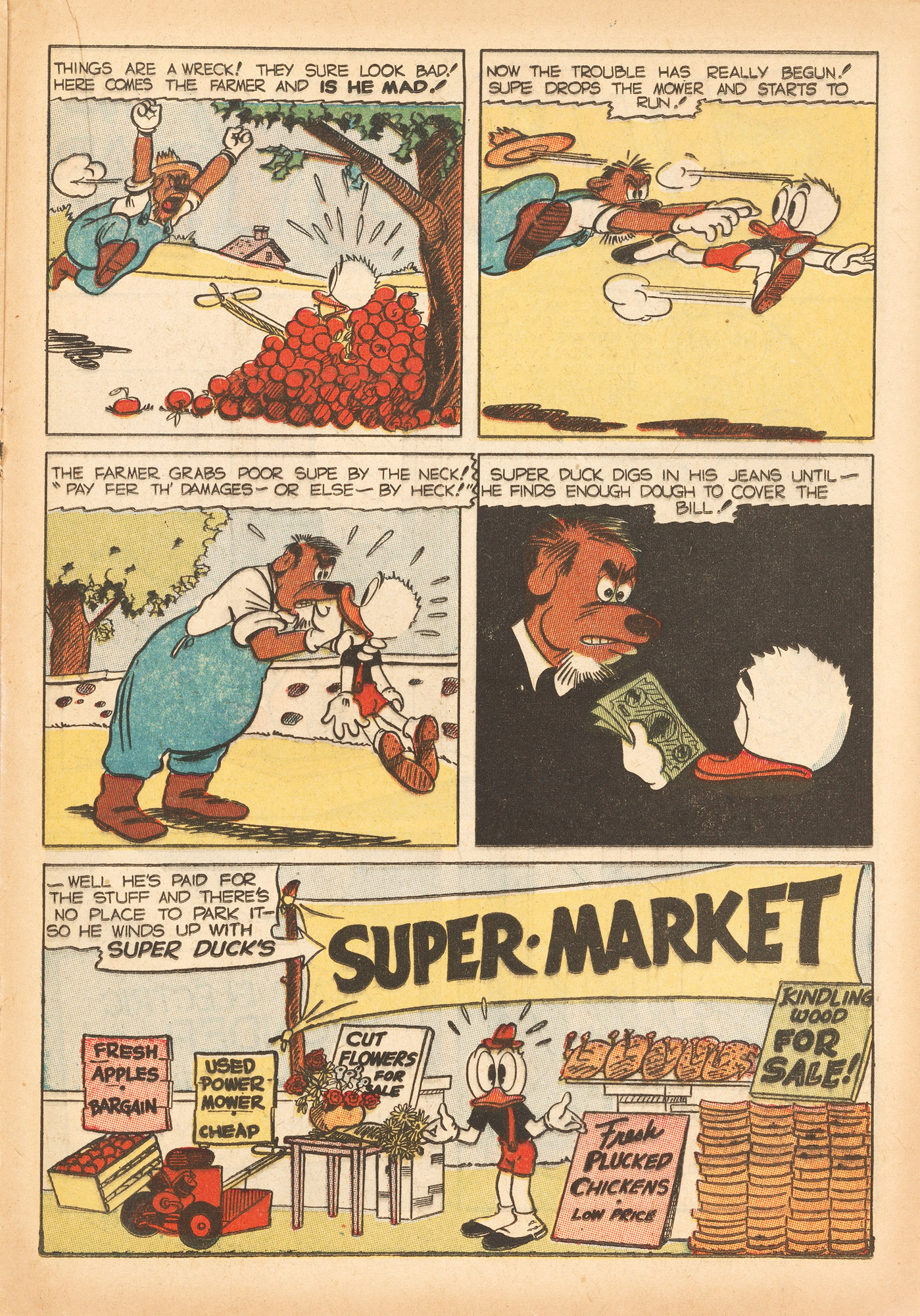 Read online Super Duck Comics comic -  Issue #15 - 29