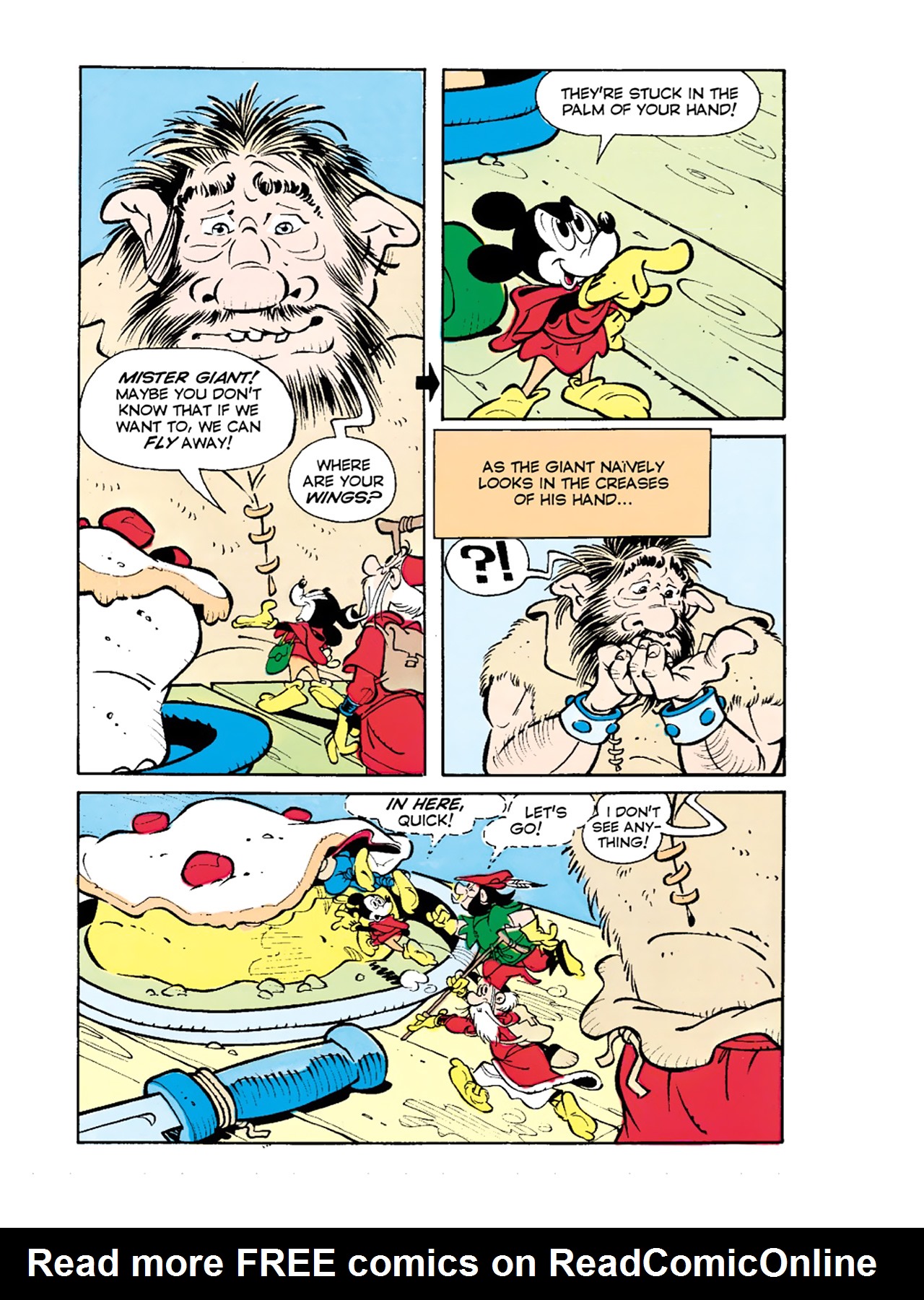 Read online Mickey Mouse in the Sword of Ice comic -  Issue #3 - 21