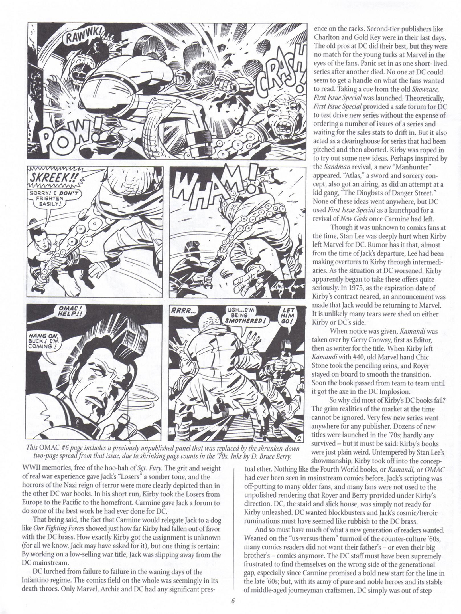 Read online The Jack Kirby Collector comic -  Issue #17 - 6