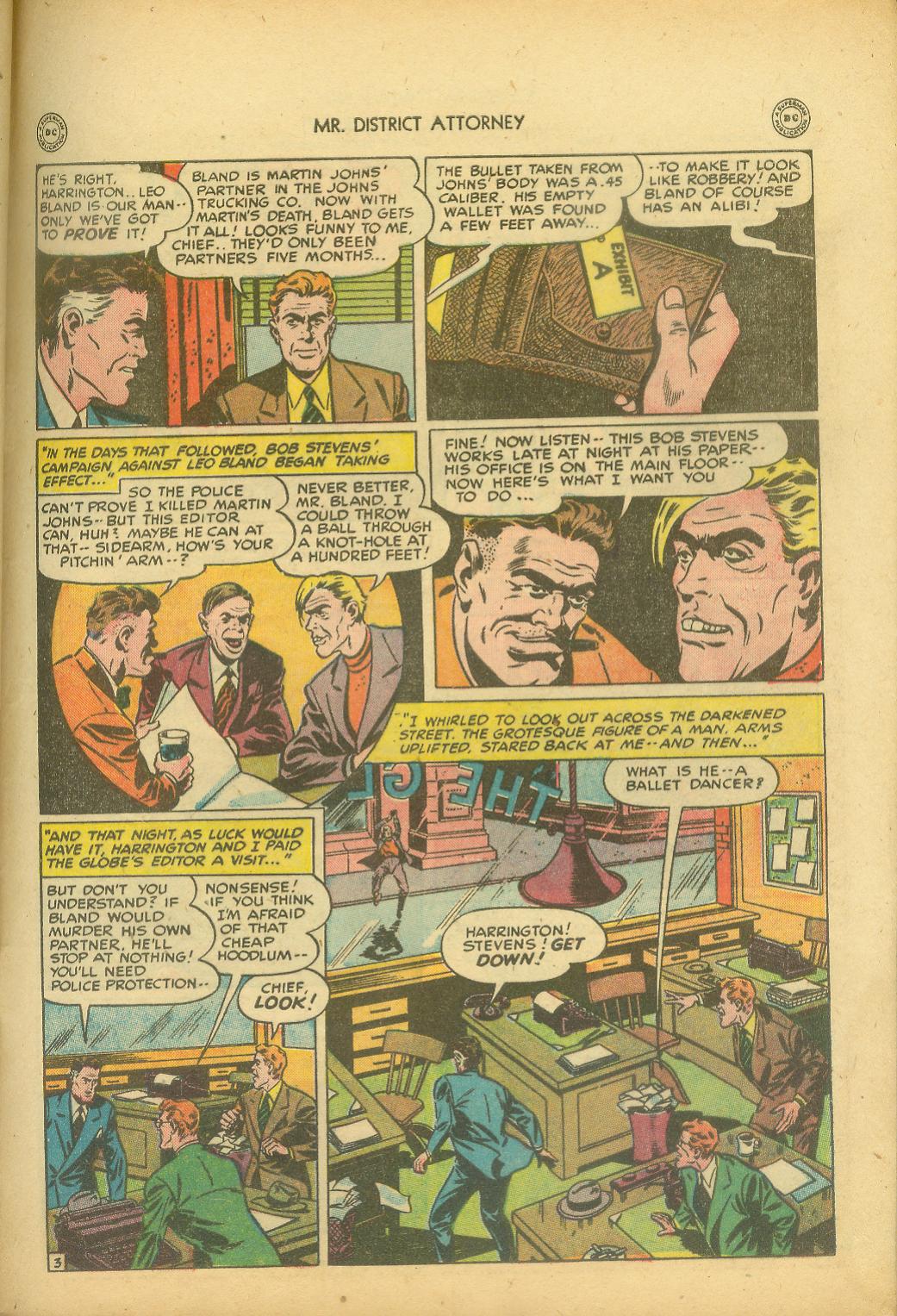 Read online Mr. District Attorney comic -  Issue #8 - 43