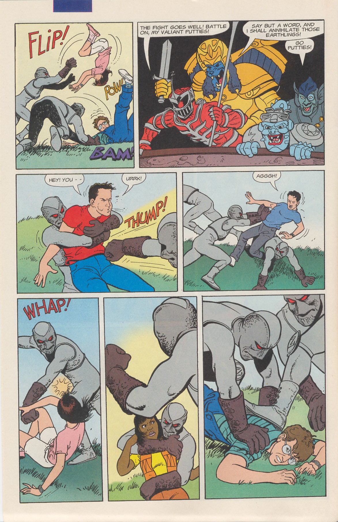 Read online Saban's Mighty Morphin Power Rangers (1994) comic -  Issue #4 - 10