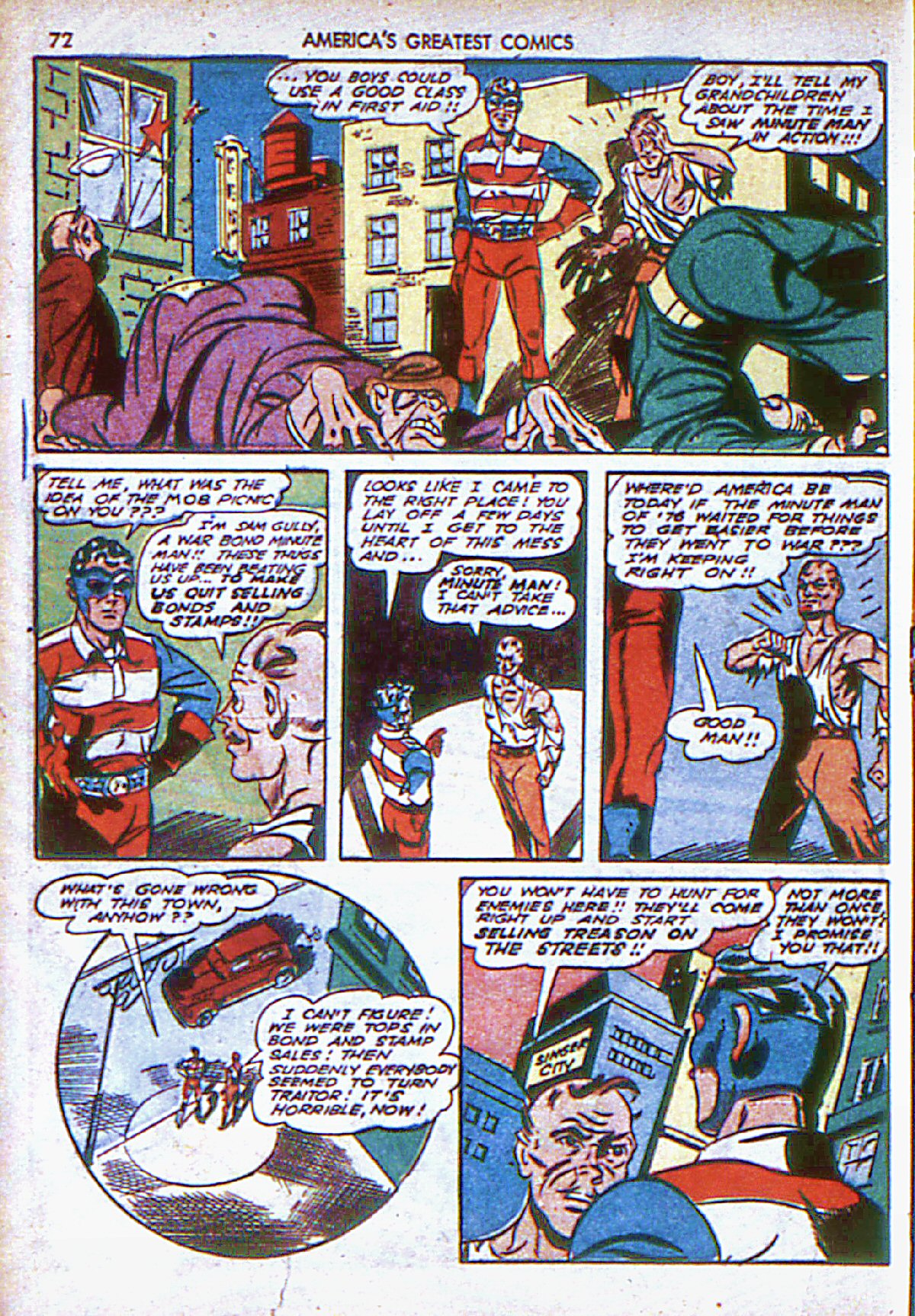 Read online America's Greatest Comics comic -  Issue #6 - 73
