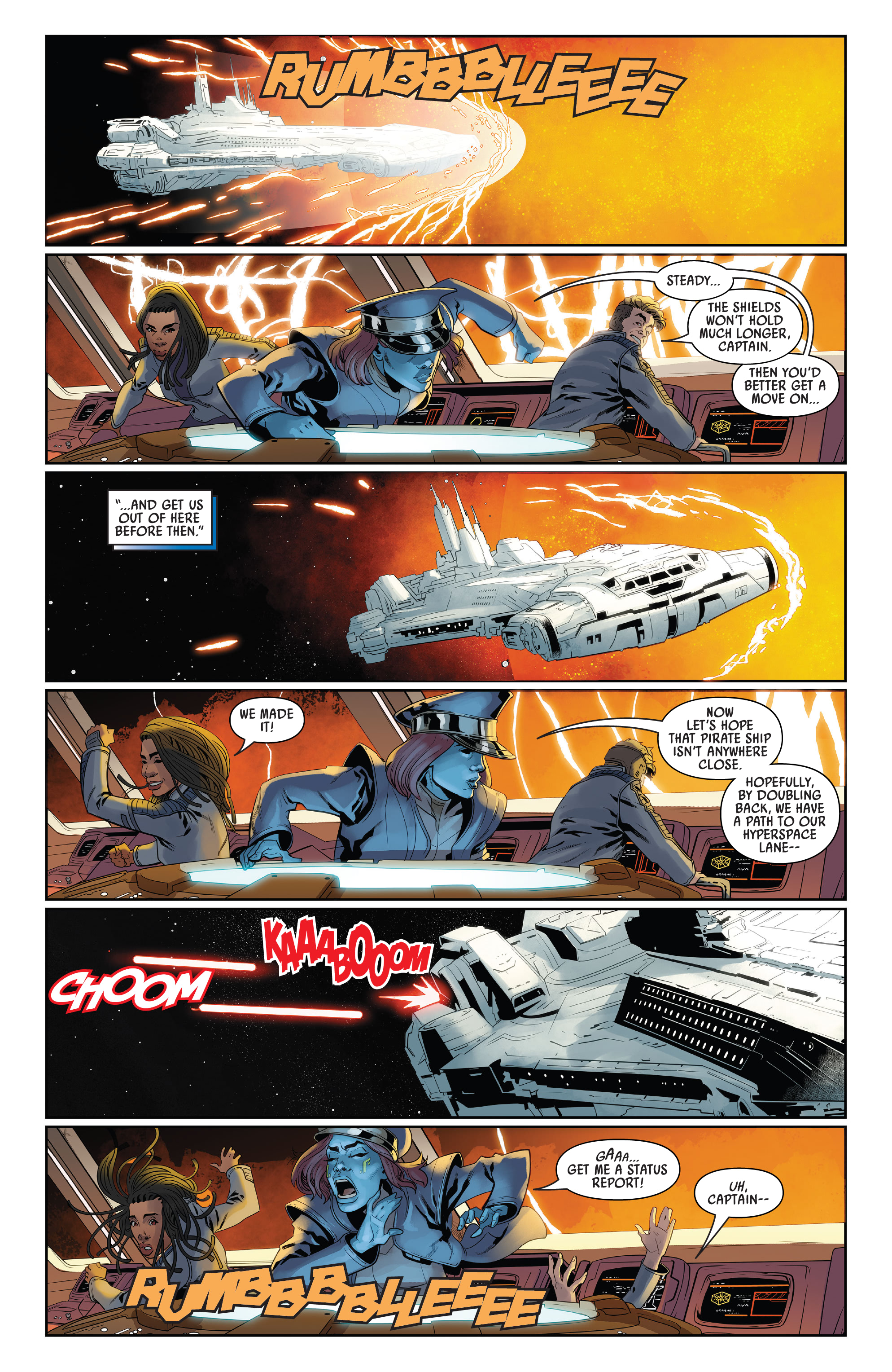 Read online Star Wars: The Halcyon Legacy comic -  Issue #4 - 5