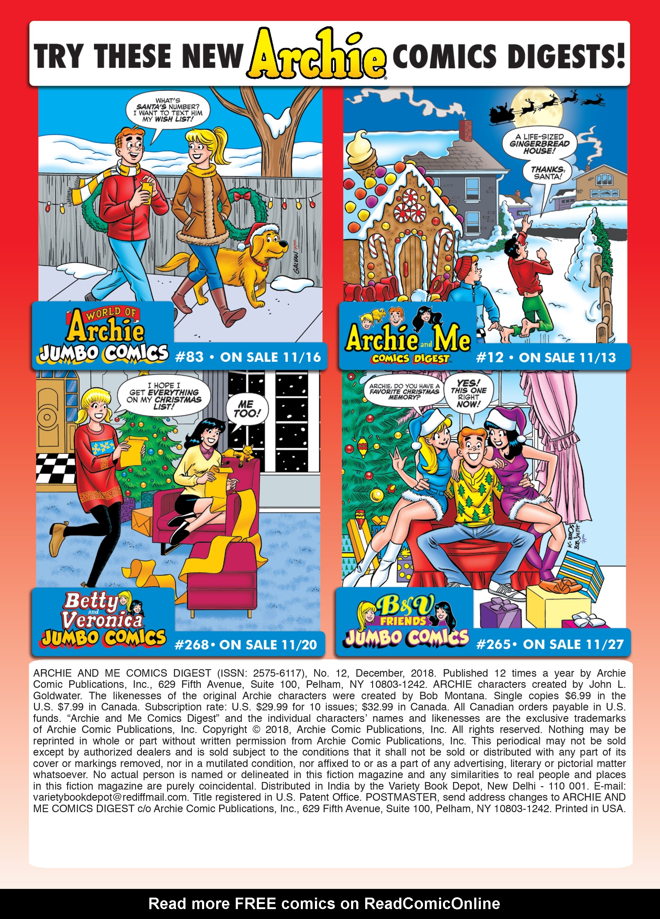 Read online Archie And Me Comics Digest comic -  Issue #12 - 119