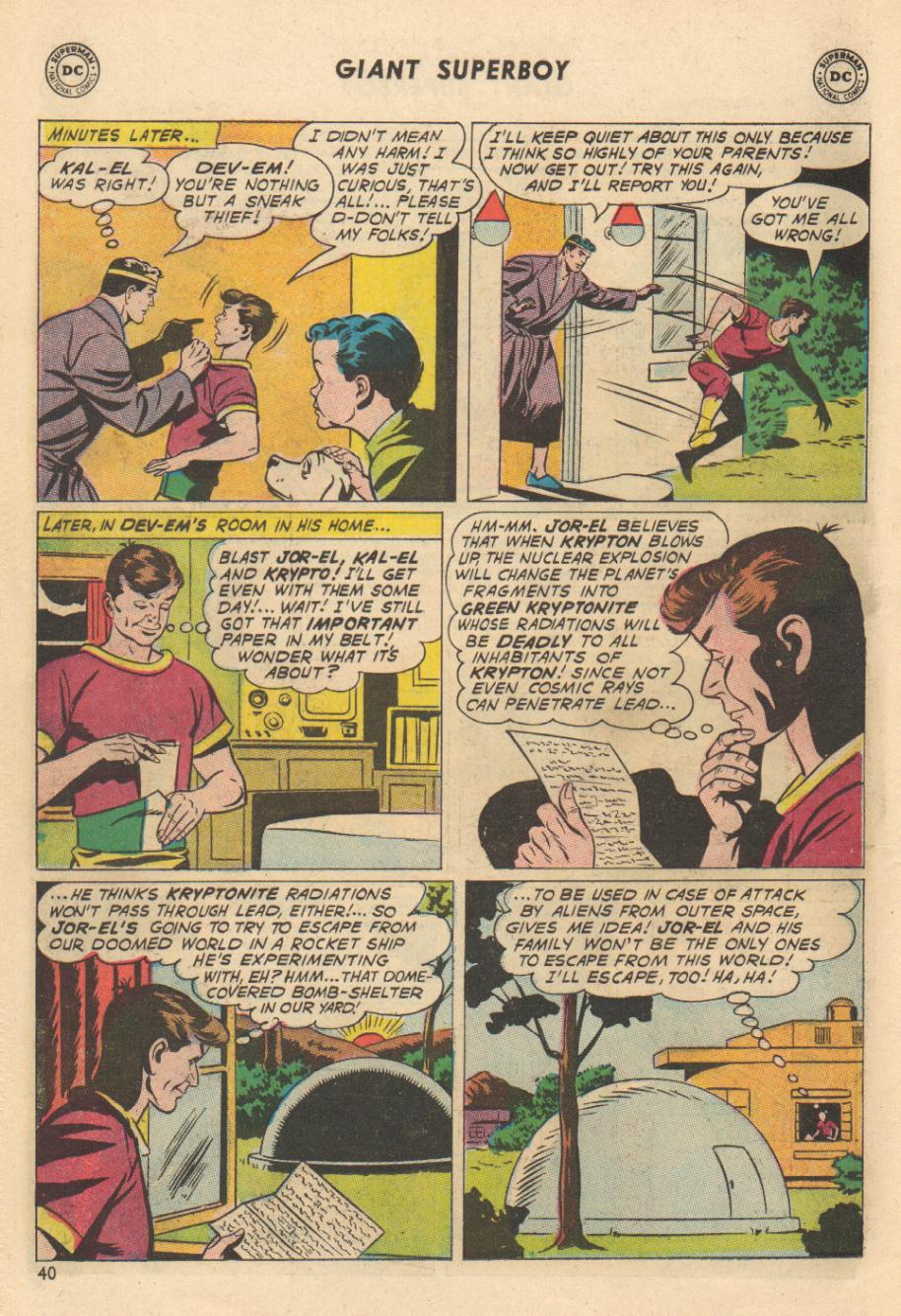 Read online Superboy (1949) comic -  Issue #138 - 39