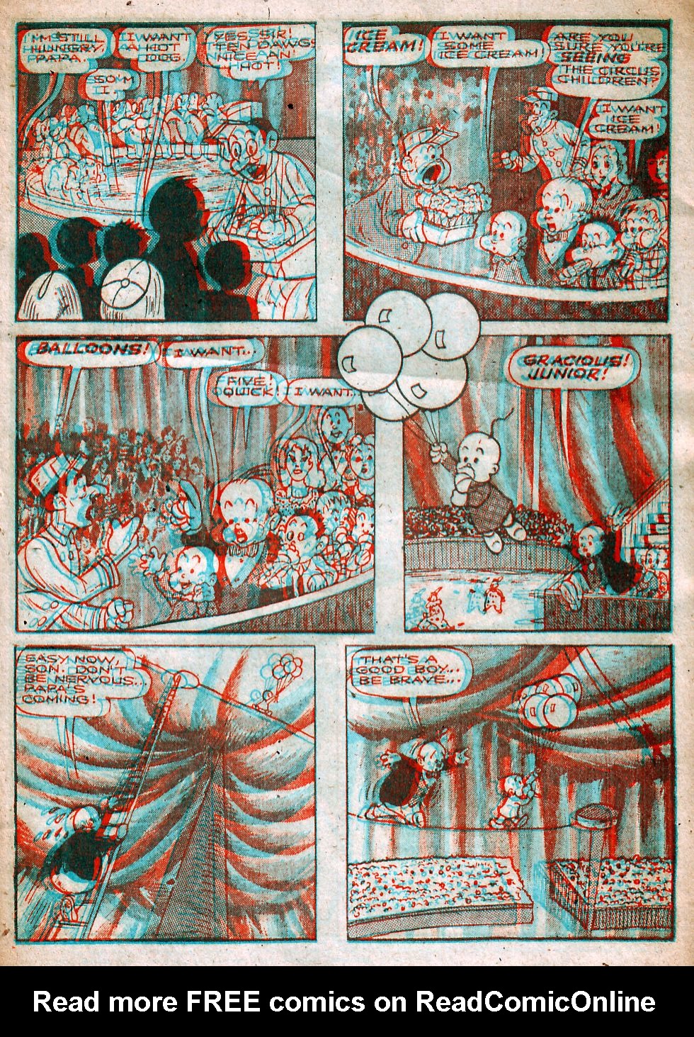 Read online 3-D Circus comic -  Issue # Full - 4