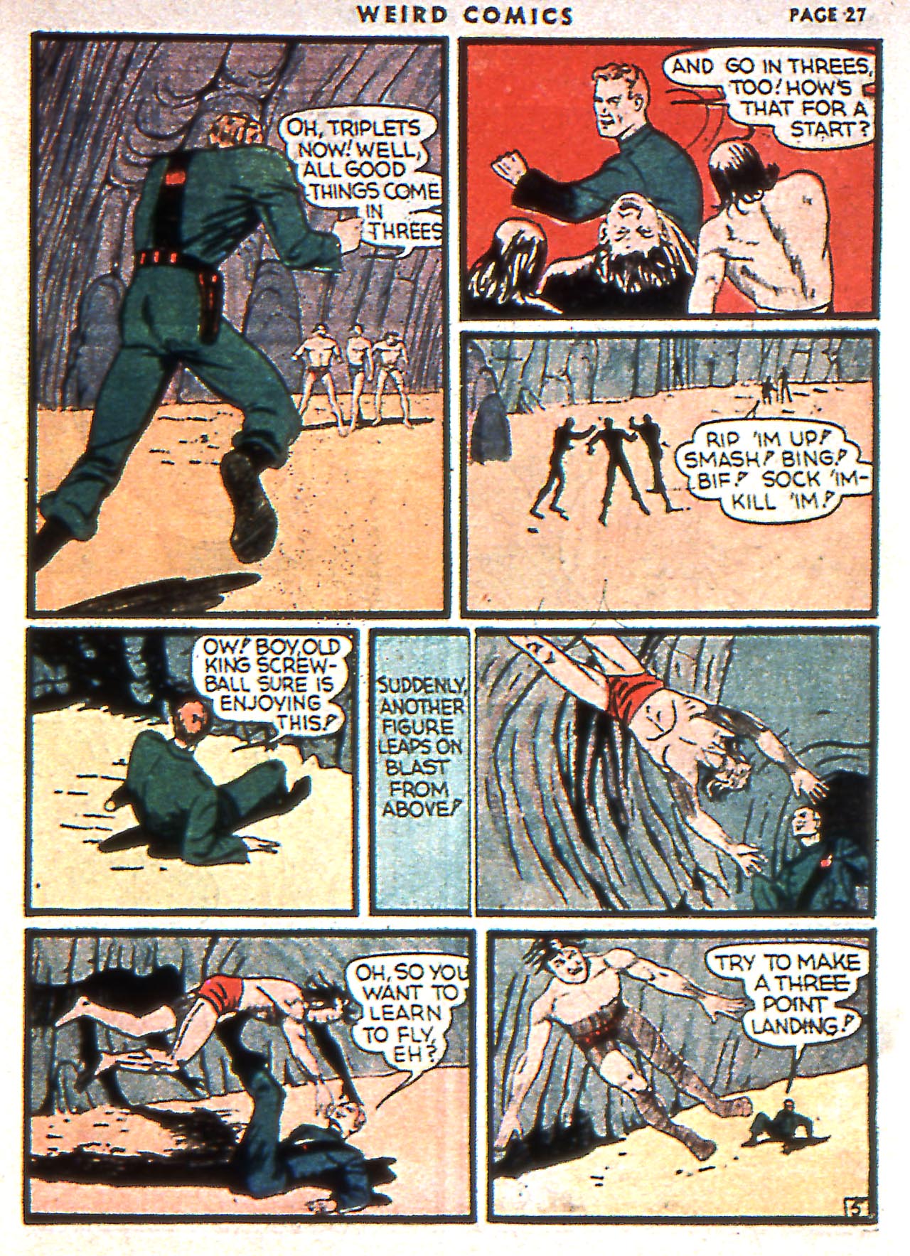 Read online Weird Comics comic -  Issue #4 - 29