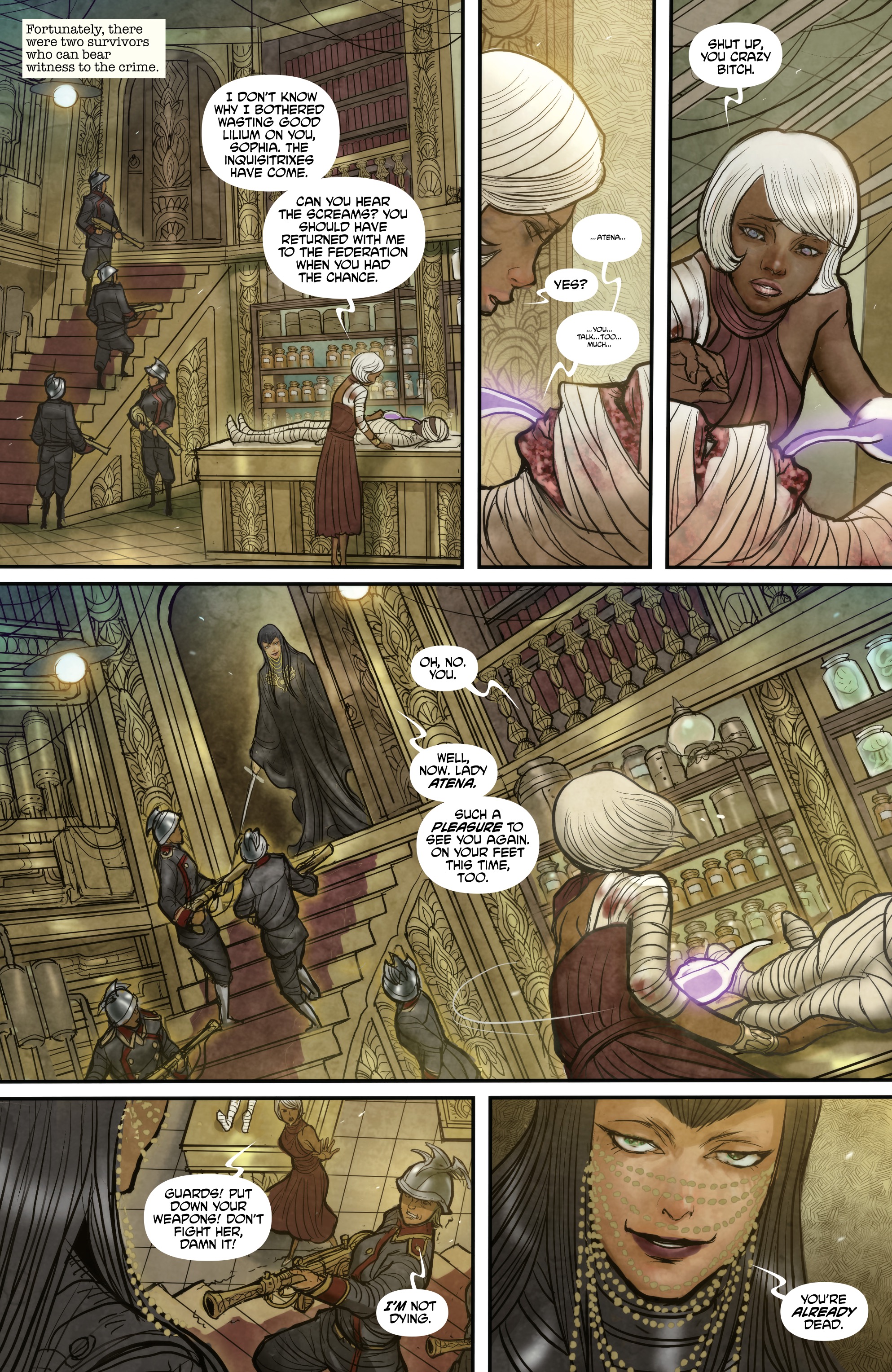 Read online Monstress comic -  Issue #2 - 5