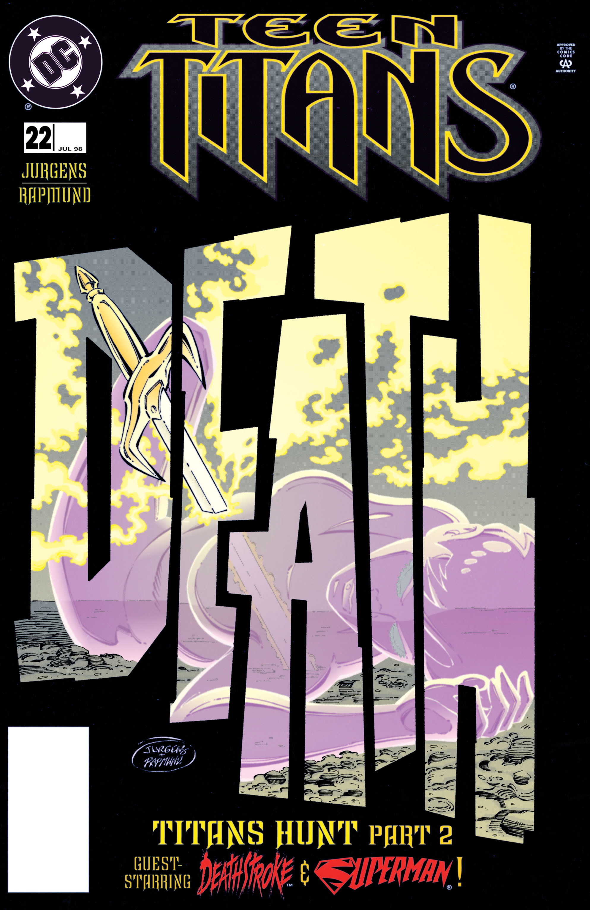 Read online Teen Titans (1996) comic -  Issue #22 - 1