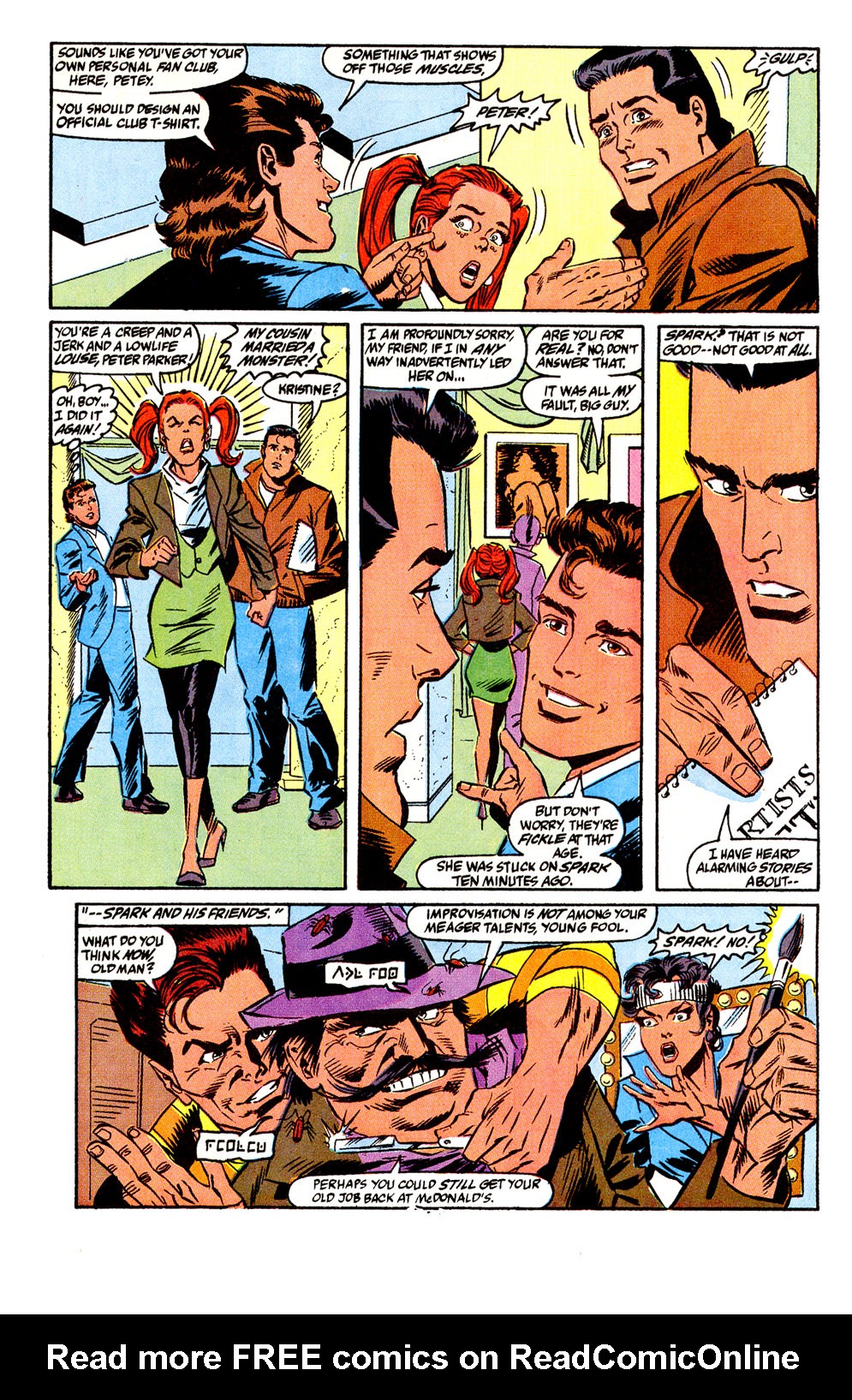 Read online Web of Spider-Man (1985) comic -  Issue #74 - 10